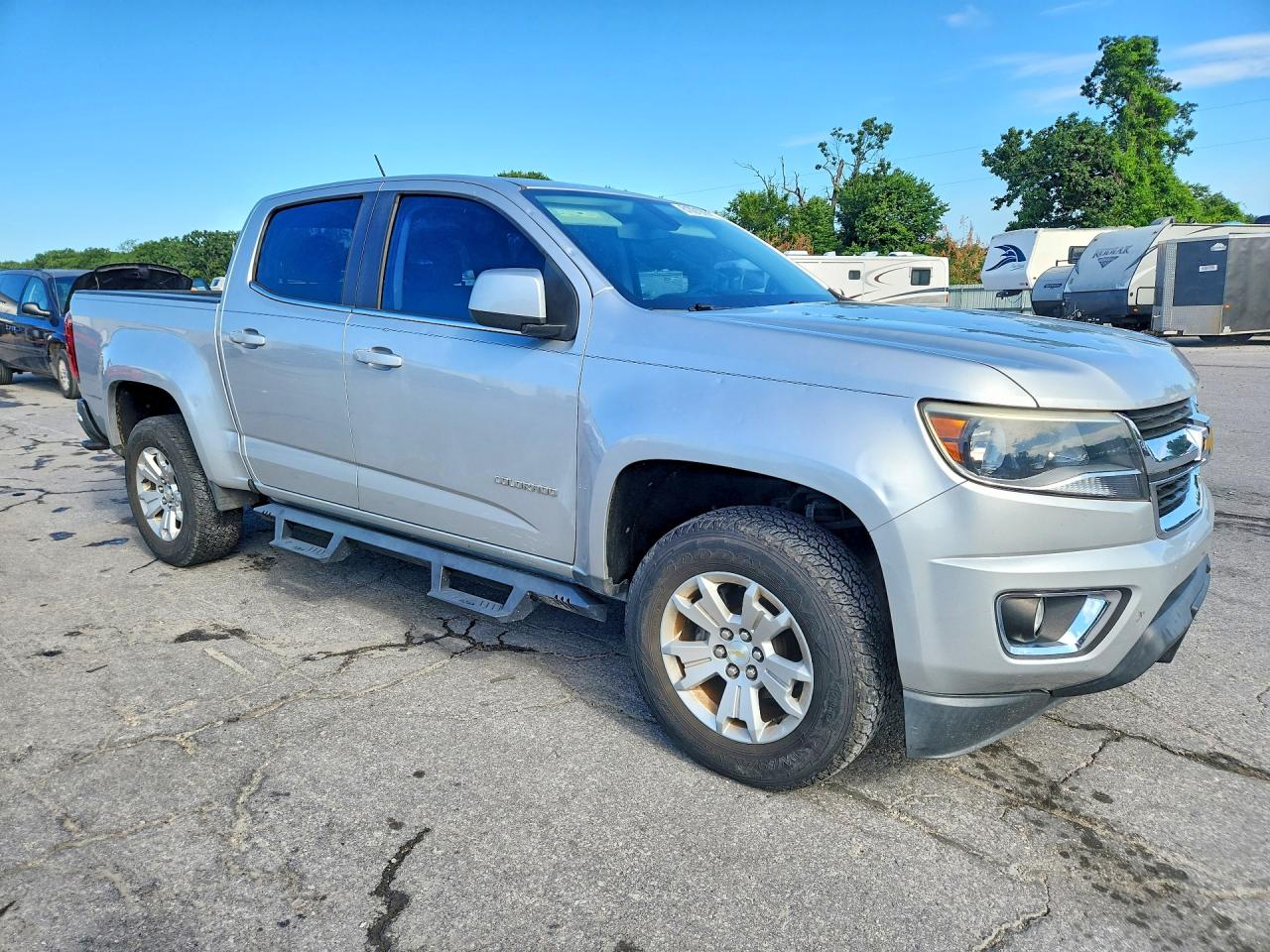 2015 Chevrolet Colorado Lt Silver vin: 1GCGSBE30F1232379