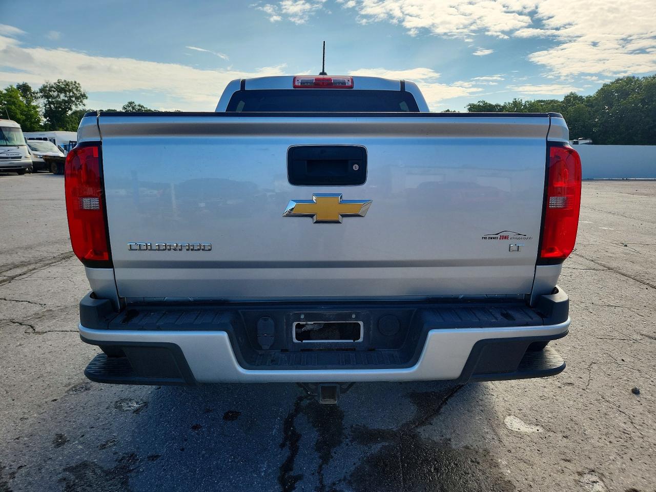 2015 Chevrolet Colorado Lt Silver vin: 1GCGSBE30F1232379