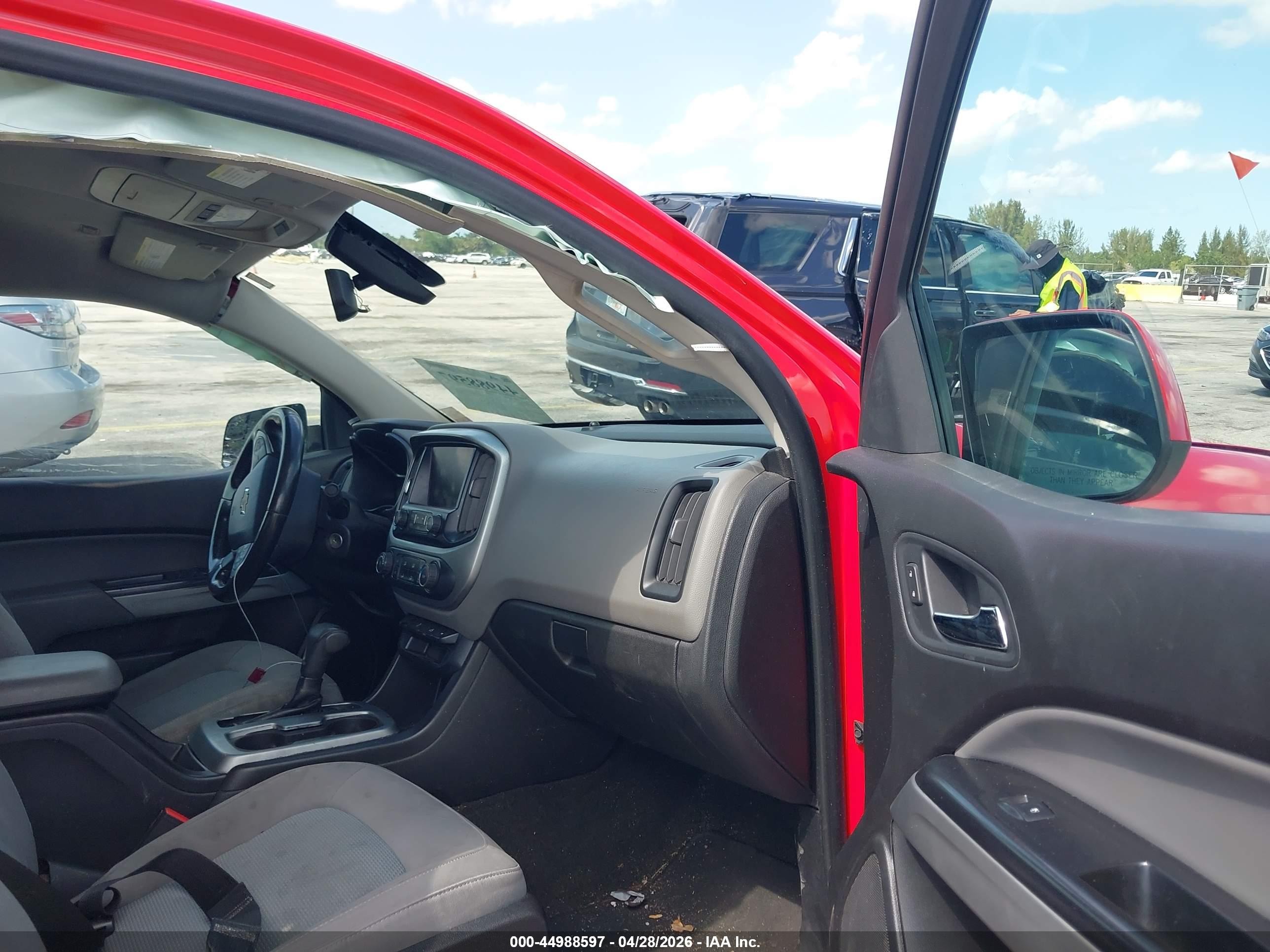2015 Chevrolet Colorado Lt Red vin: 1GCGSBE30F1275393