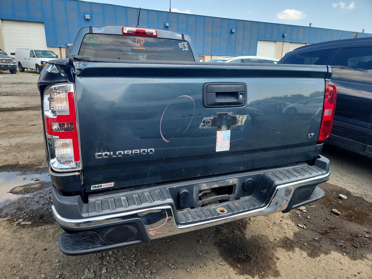 2015 Chevrolet Colorado Lt Gray vin: 1GCGSBE31F1149849
