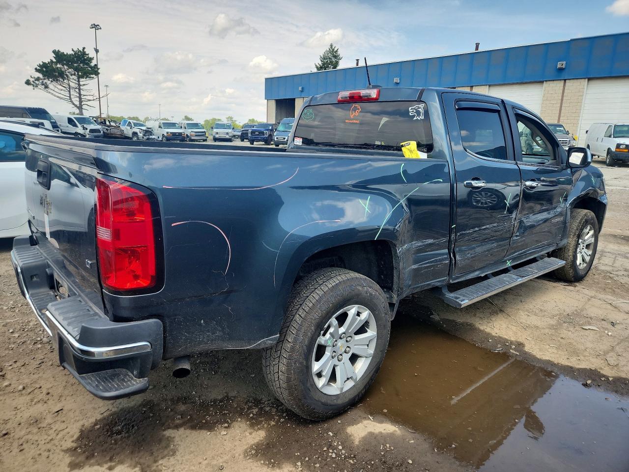 2015 Chevrolet Colorado Lt Gray vin: 1GCGSBE31F1149849