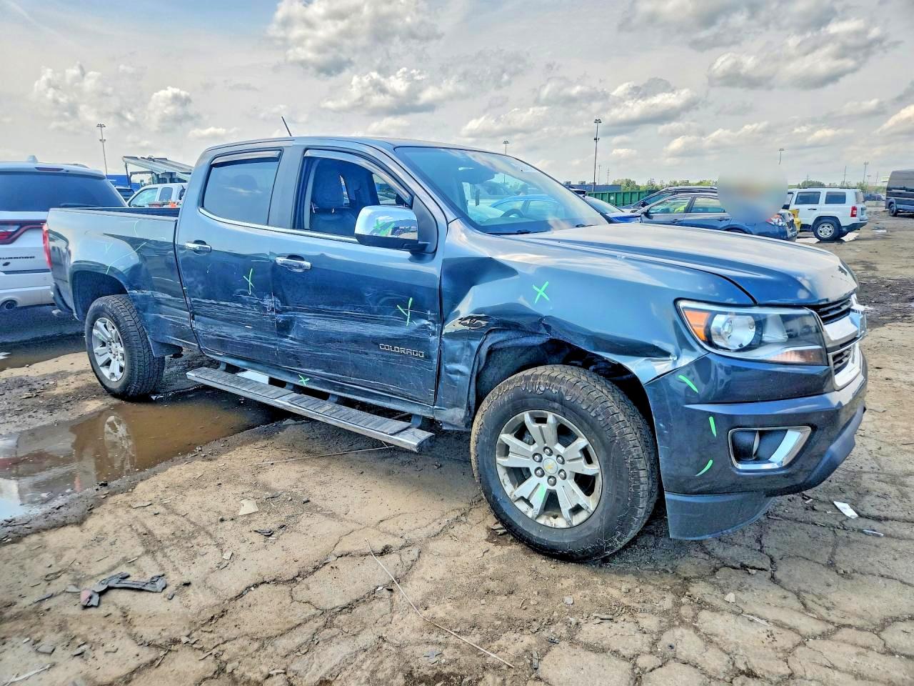 2015 Chevrolet Colorado Lt Gray vin: 1GCGSBE31F1149849