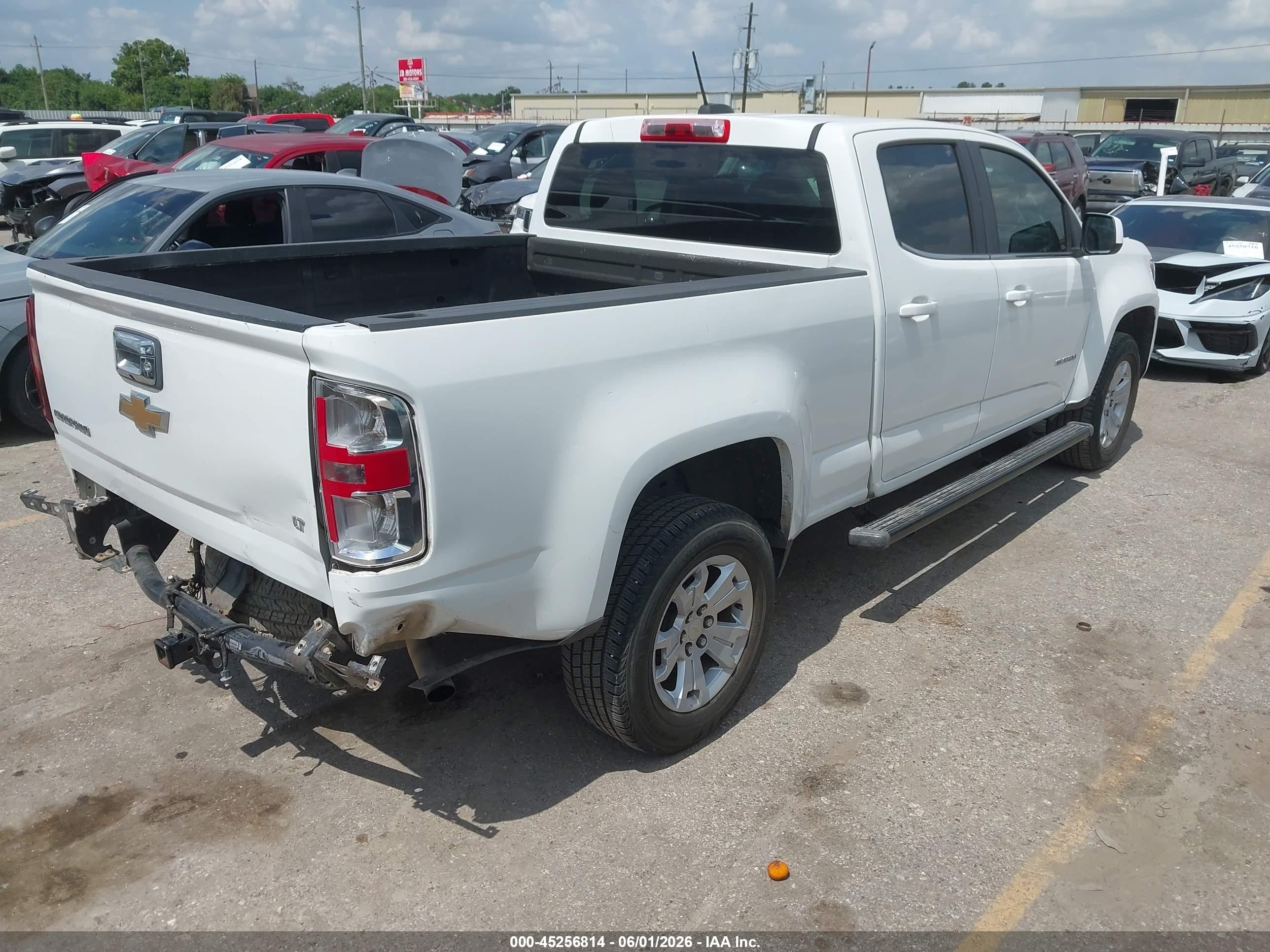 2015 Chevrolet Colorado Lt White vin: 1GCGSBE31F1205143
