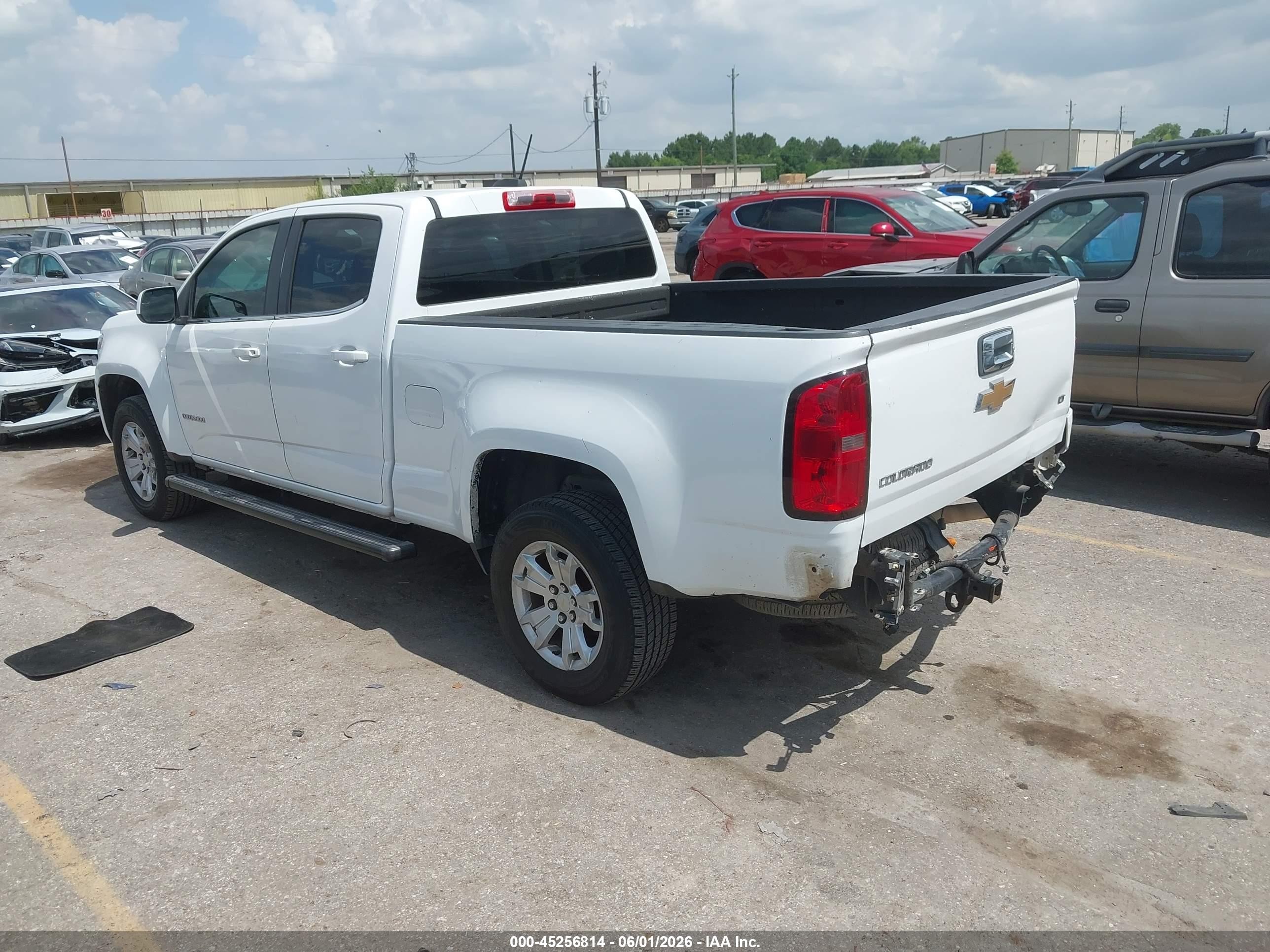 2015 Chevrolet Colorado Lt White vin: 1GCGSBE31F1205143