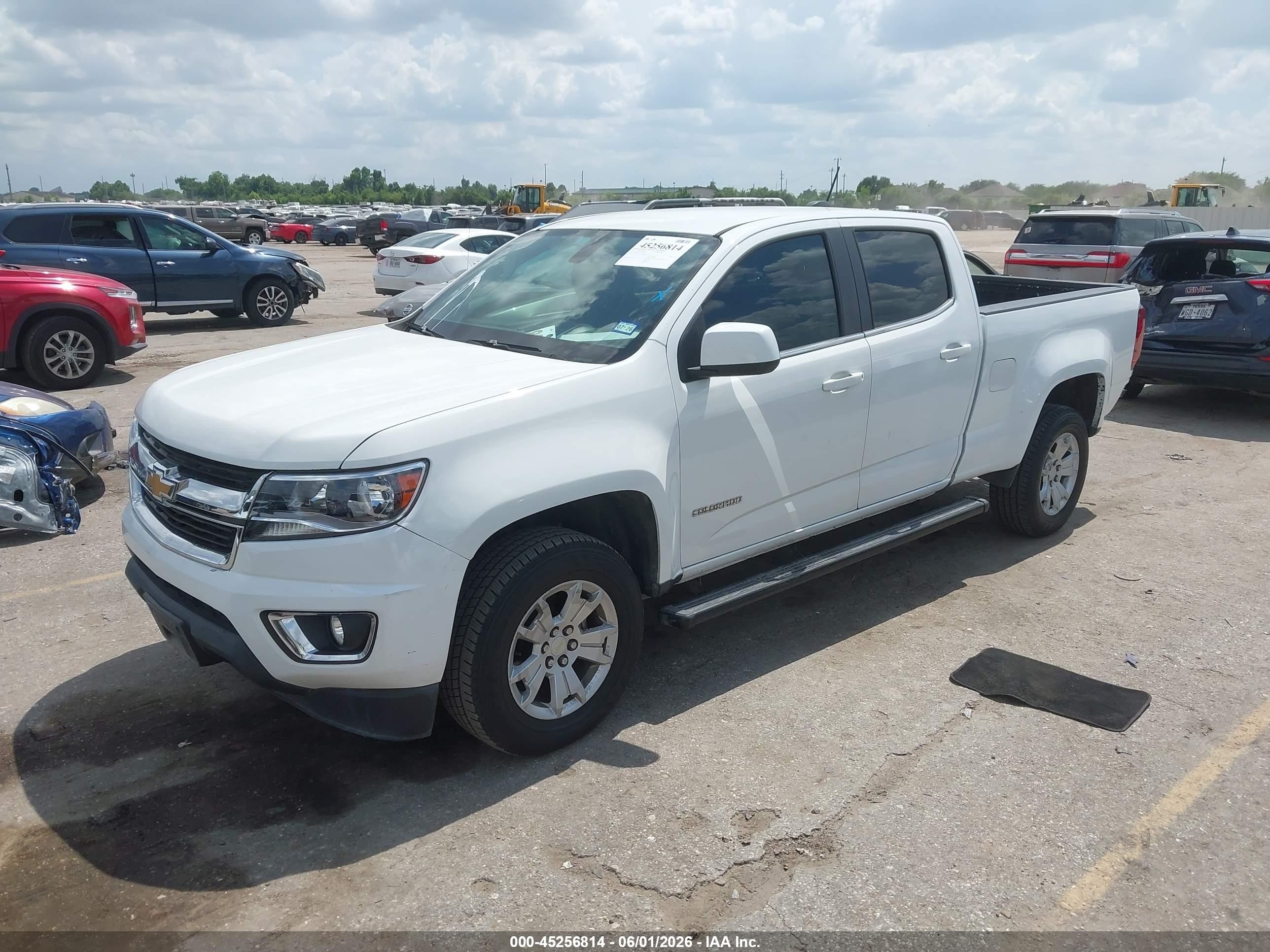 2015 Chevrolet Colorado Lt White vin: 1GCGSBE31F1205143