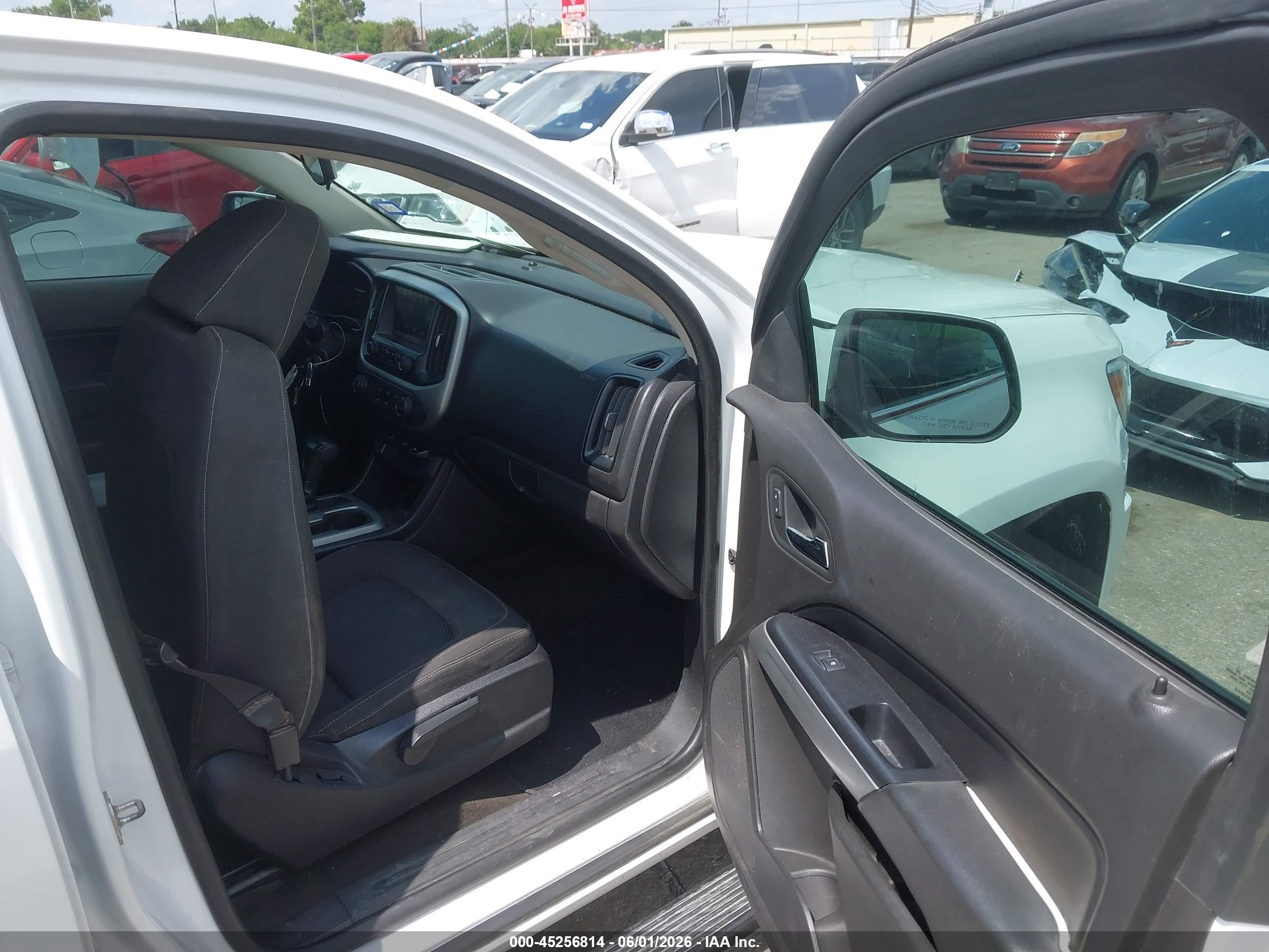 2015 Chevrolet Colorado Lt White vin: 1GCGSBE31F1205143