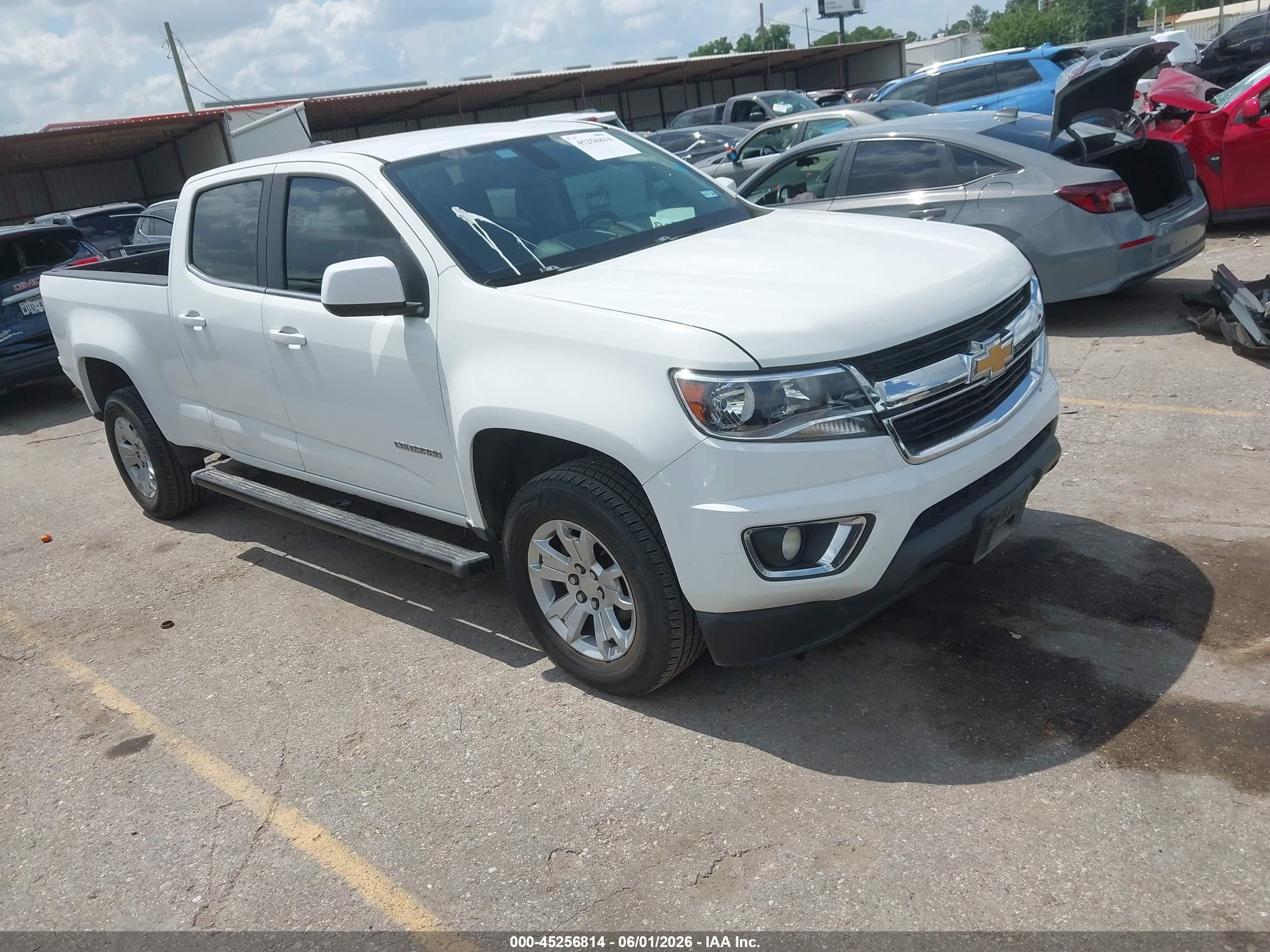 2015 Chevrolet Colorado Lt White vin: 1GCGSBE31F1205143
