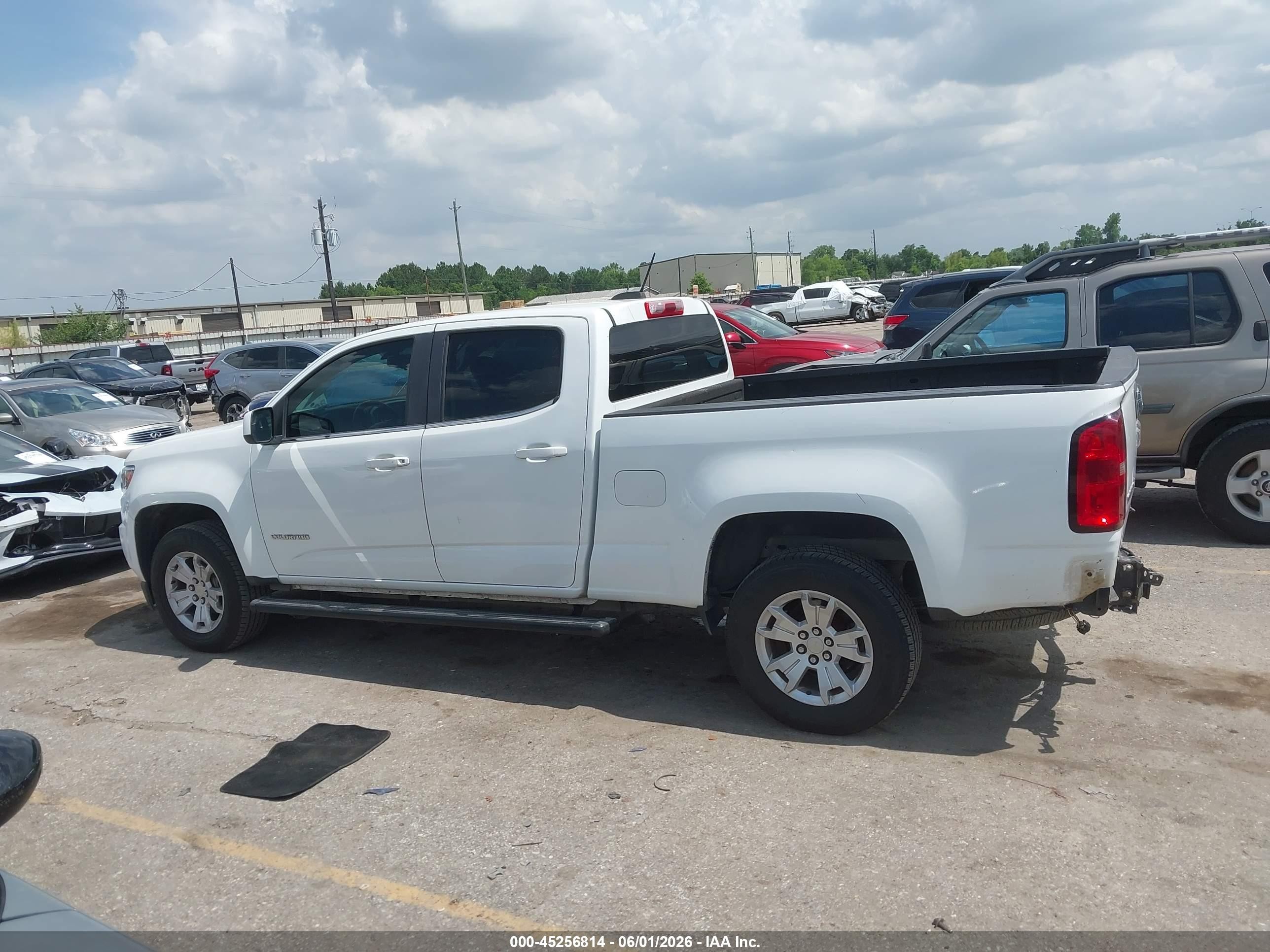2015 Chevrolet Colorado Lt White vin: 1GCGSBE31F1205143