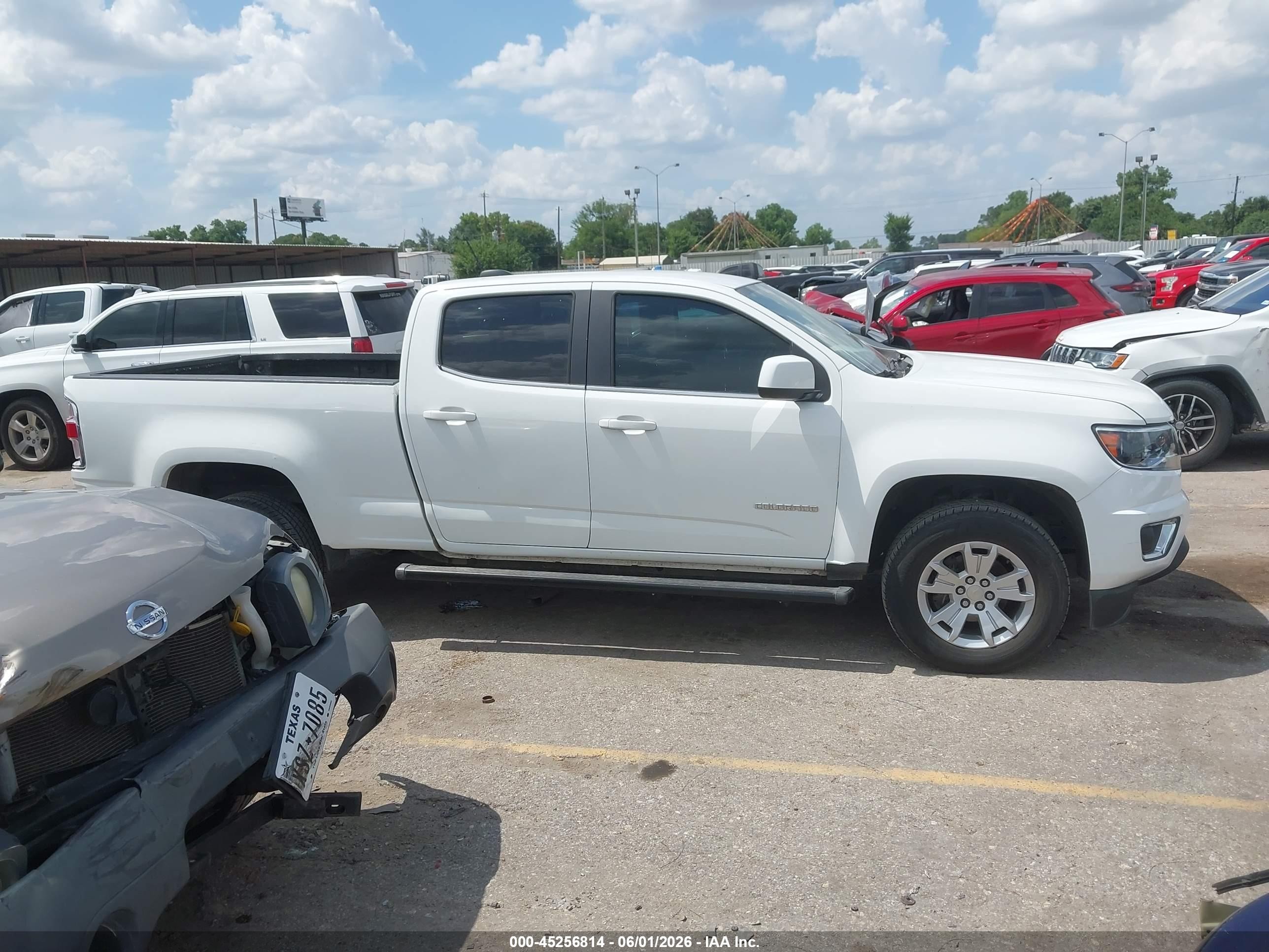 2015 Chevrolet Colorado Lt White vin: 1GCGSBE31F1205143