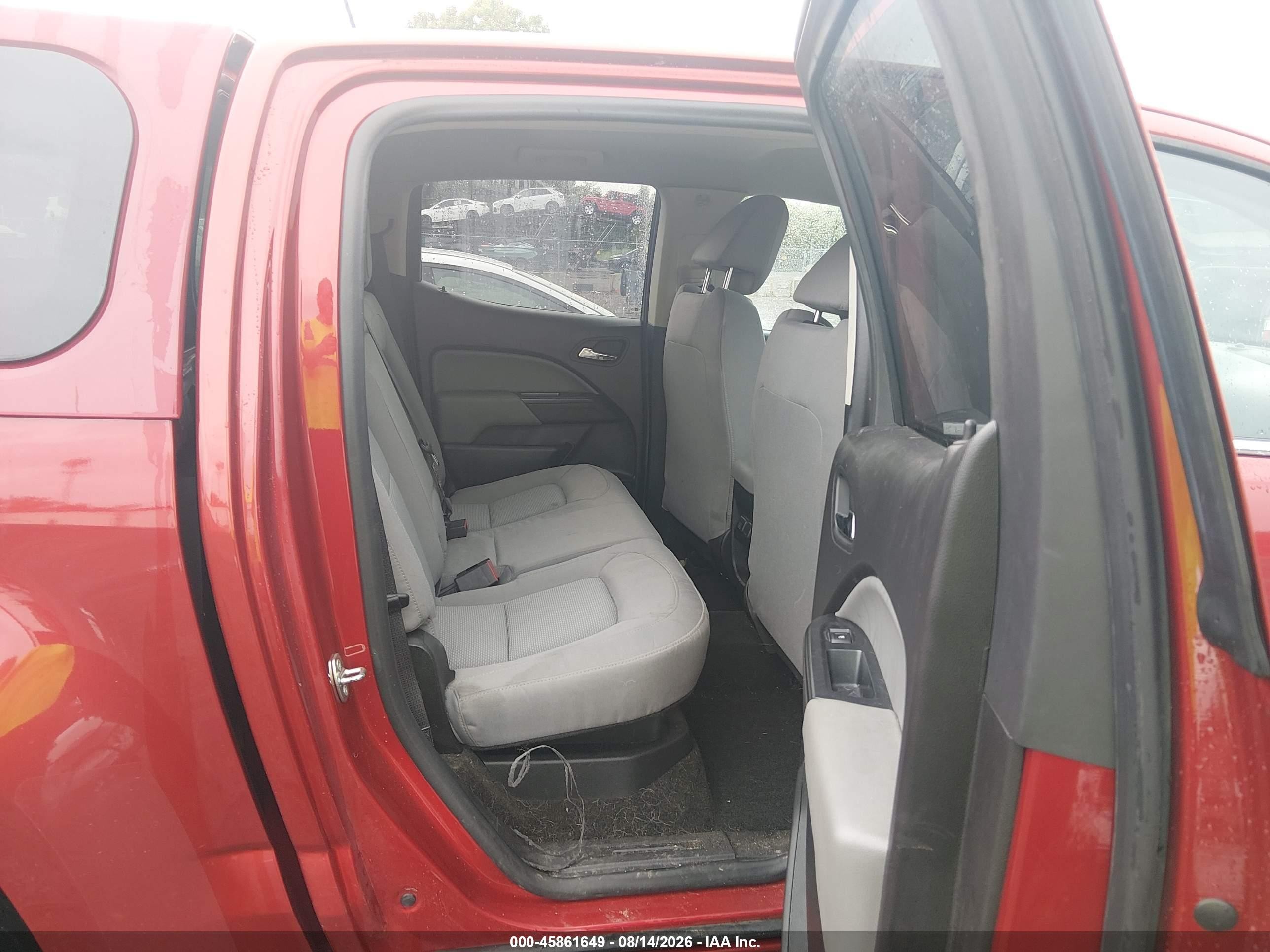 2015 Chevrolet Colorado 2wd Lt Maroon vin: 1GCGSBE32F1263956