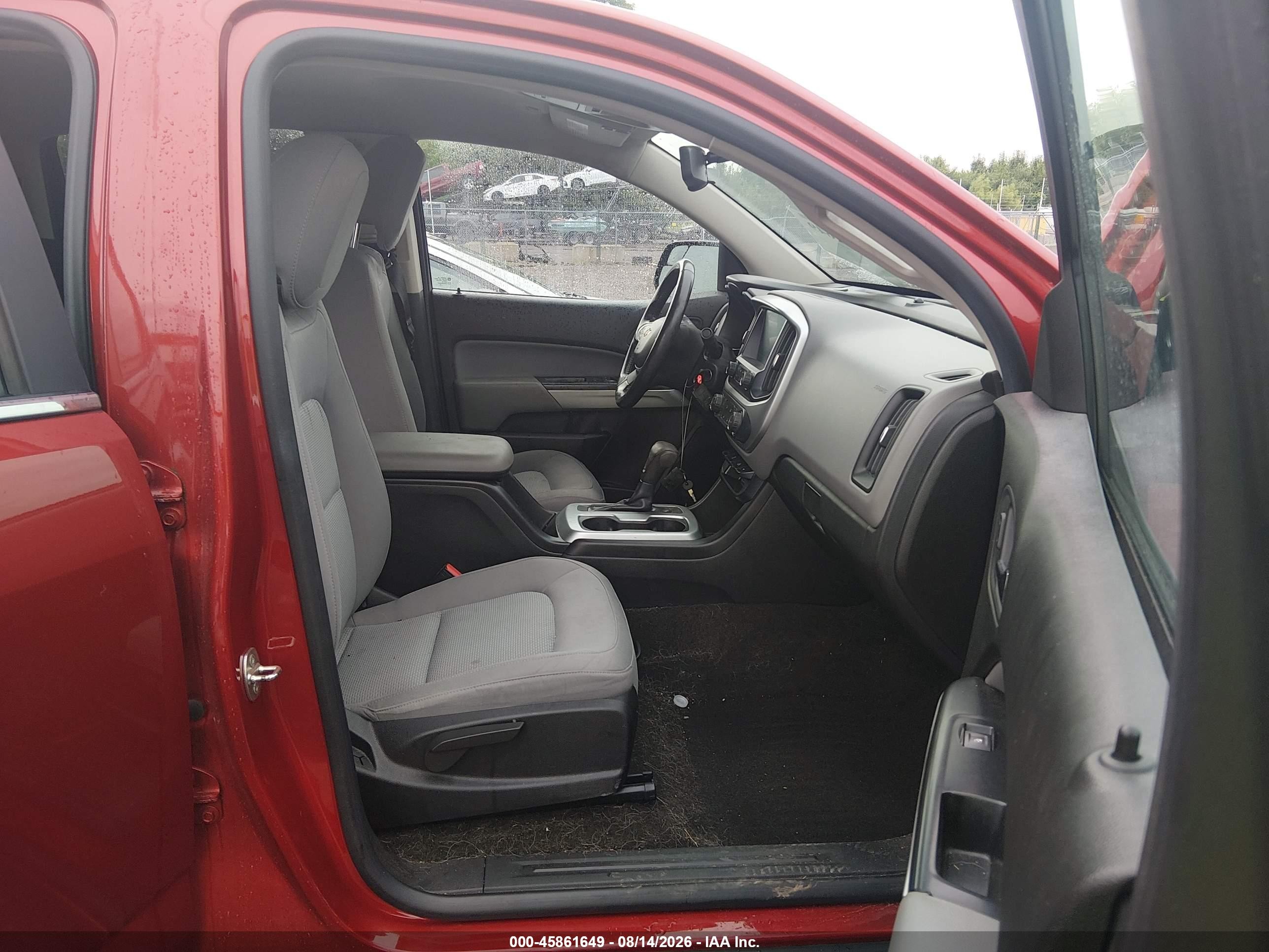 2015 Chevrolet Colorado 2wd Lt Maroon vin: 1GCGSBE32F1263956
