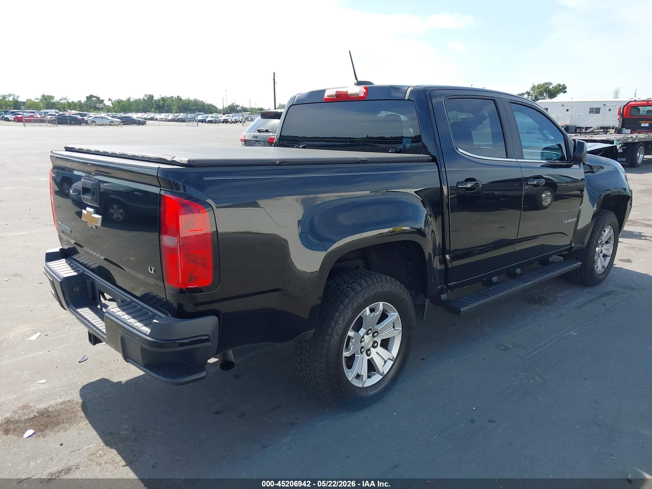 2015 Chevrolet Colorado Lt Black vin: 1GCGSBE33F1212014