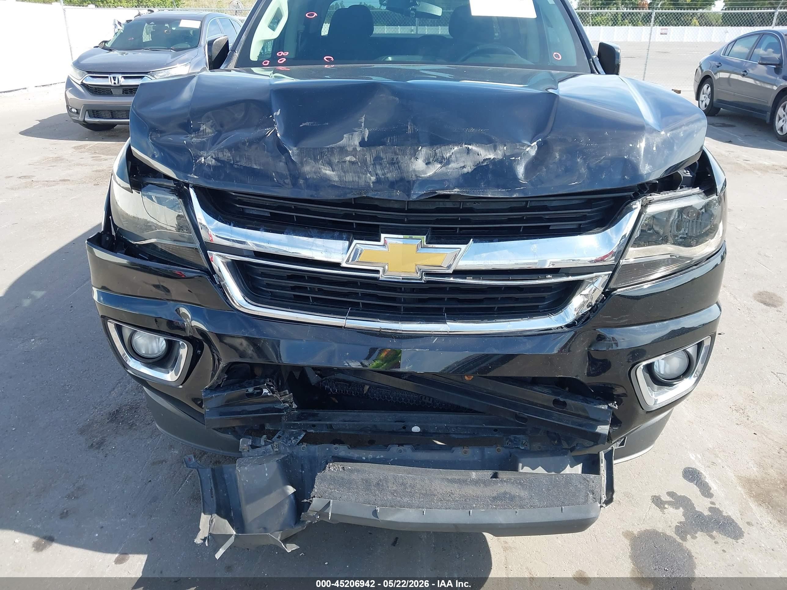 2015 Chevrolet Colorado Lt Black vin: 1GCGSBE33F1212014