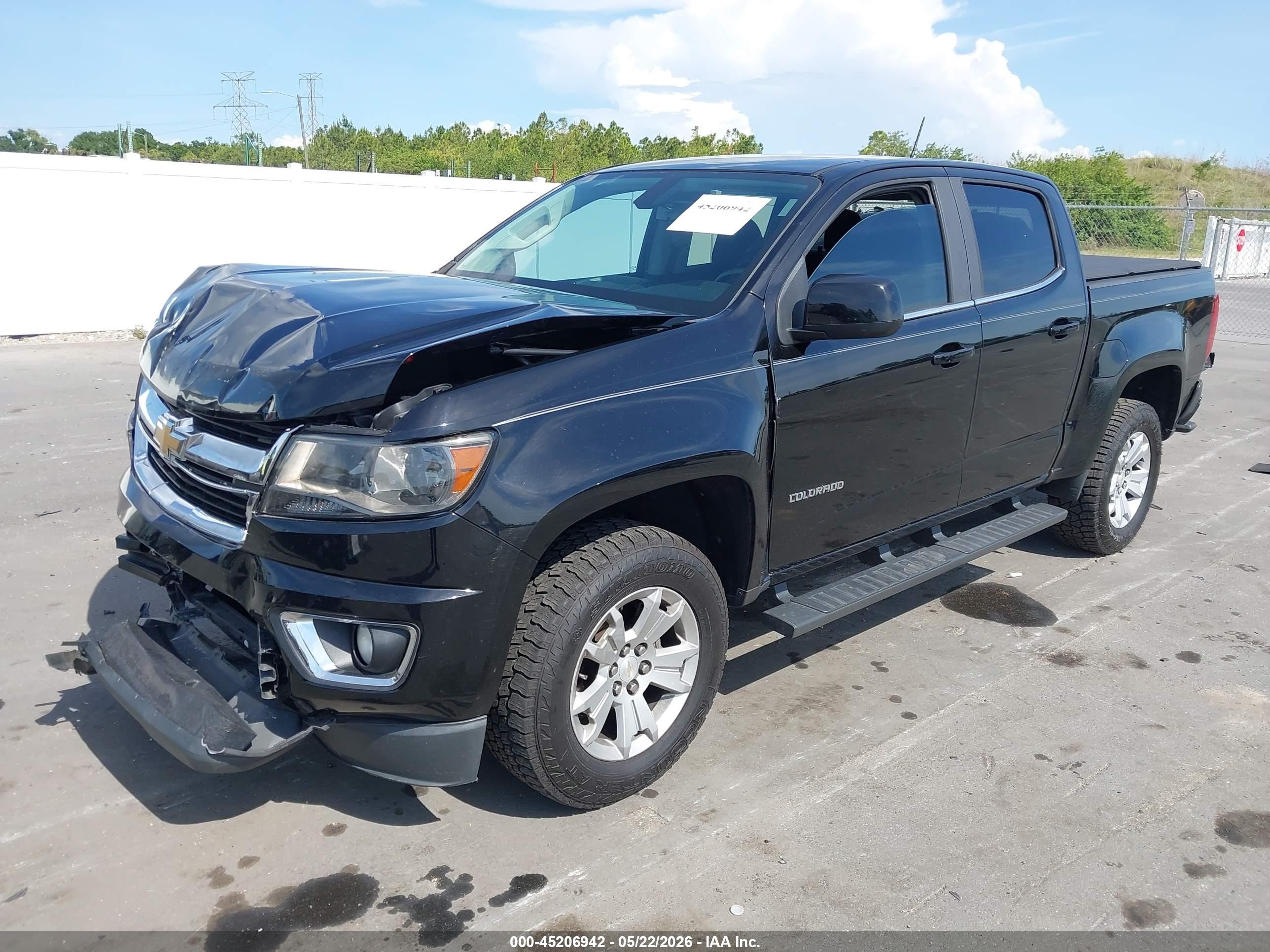 2015 Chevrolet Colorado Lt Black vin: 1GCGSBE33F1212014