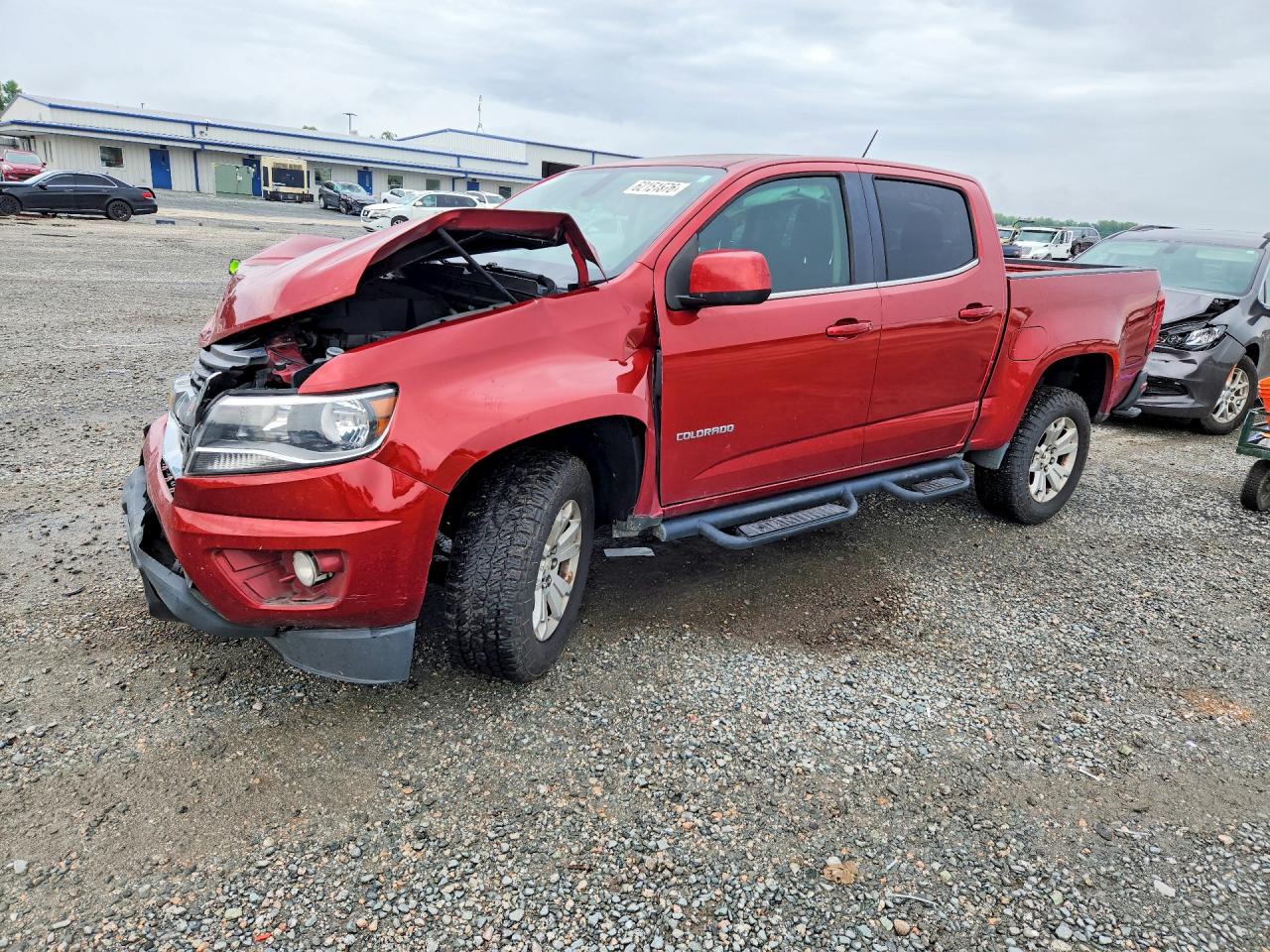 2015 Chevrolet Colorado Lt Burgundy vin: 1GCGSBE33F1248611