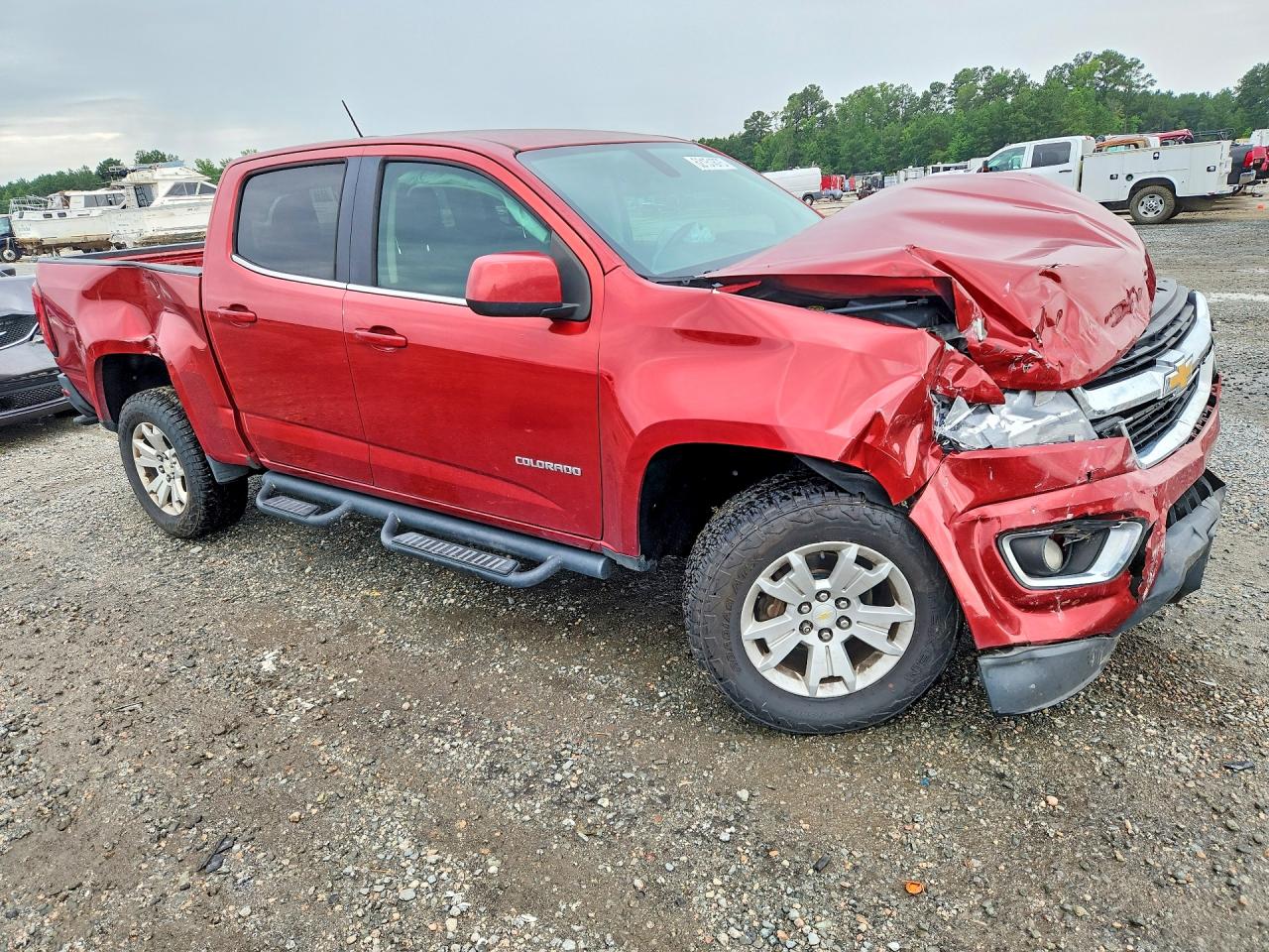 2015 Chevrolet Colorado Lt Burgundy vin: 1GCGSBE33F1248611