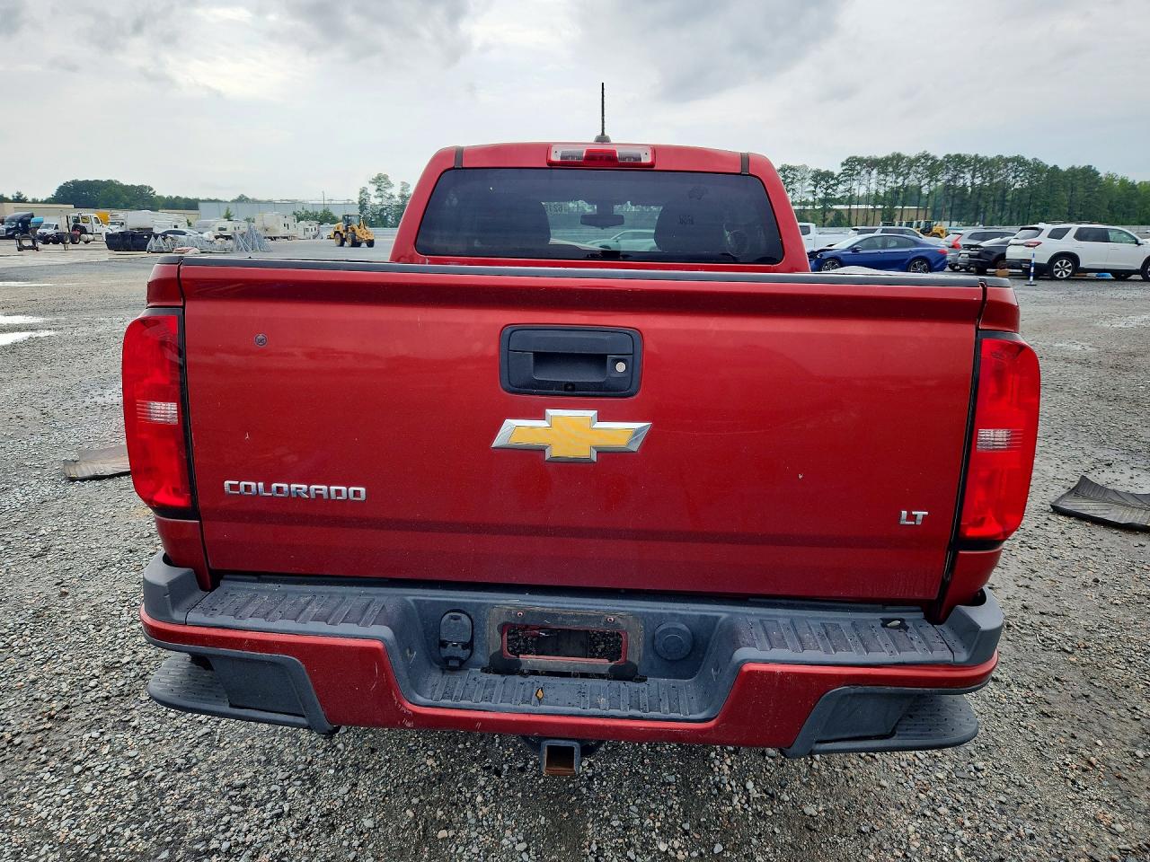 2015 Chevrolet Colorado Lt Burgundy vin: 1GCGSBE33F1248611