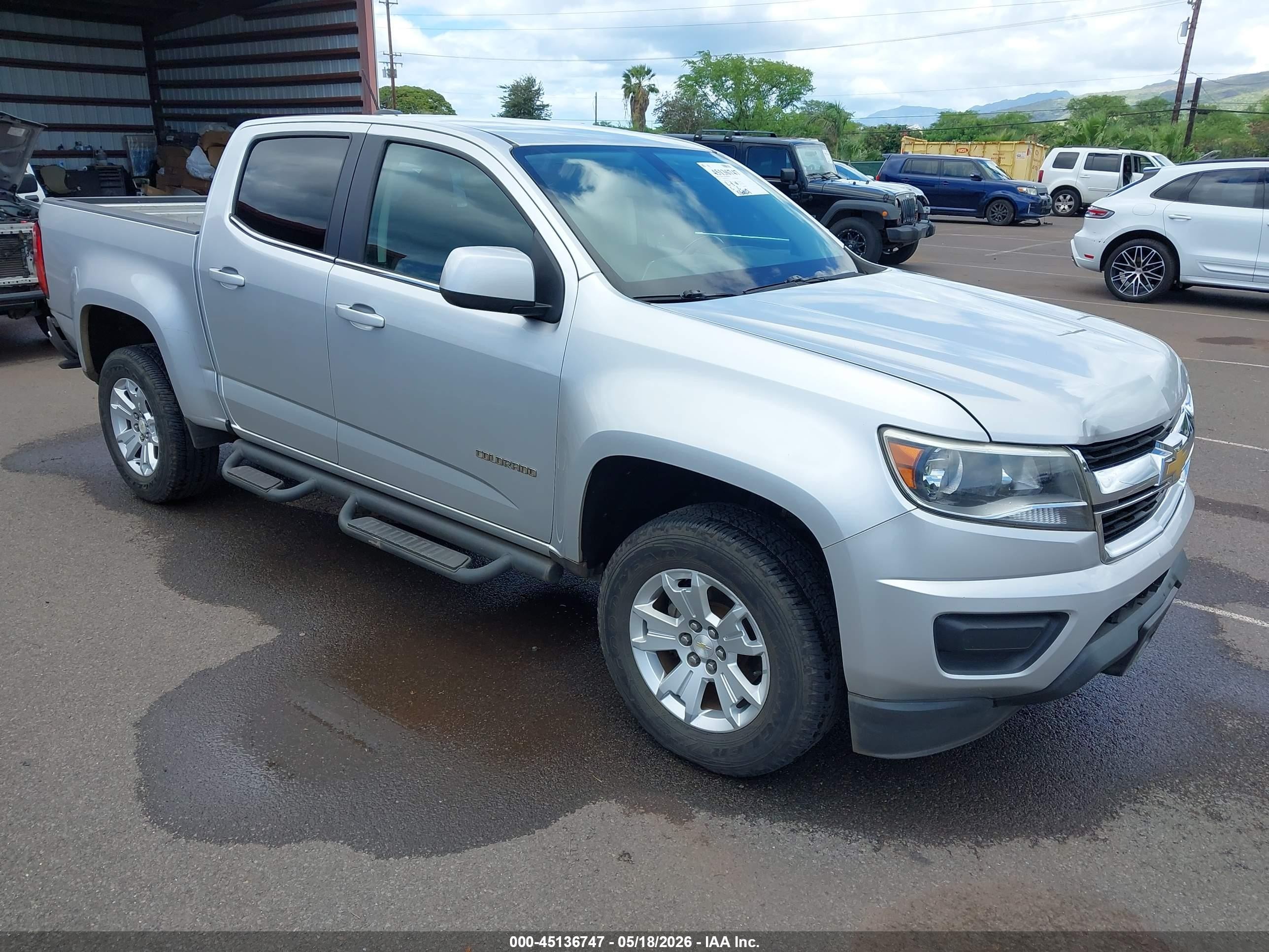 2015 Chevrolet Colorado Lt Silver vin: 1GCGSBE34F1208537