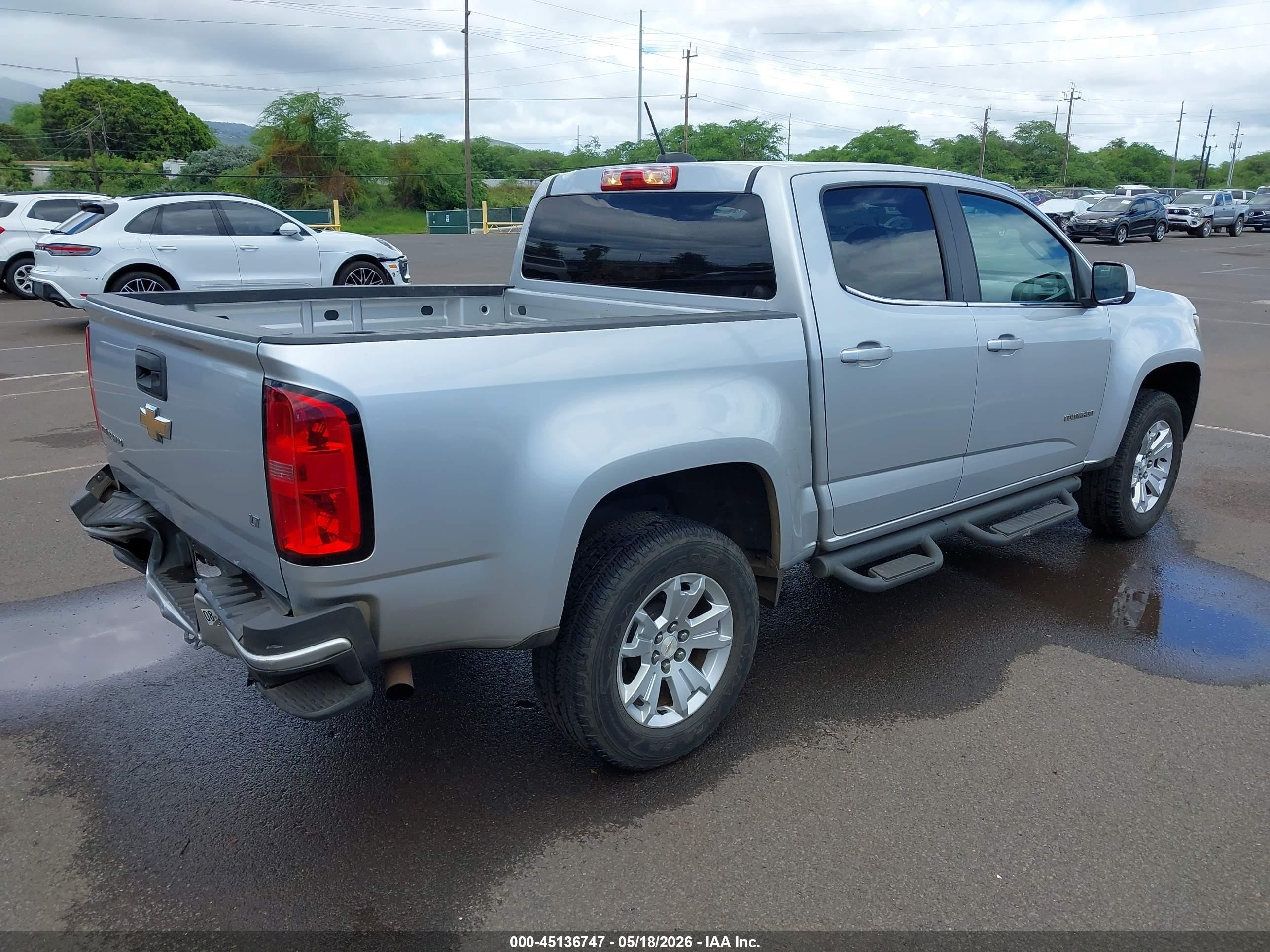 2015 Chevrolet Colorado Lt Silver vin: 1GCGSBE34F1208537