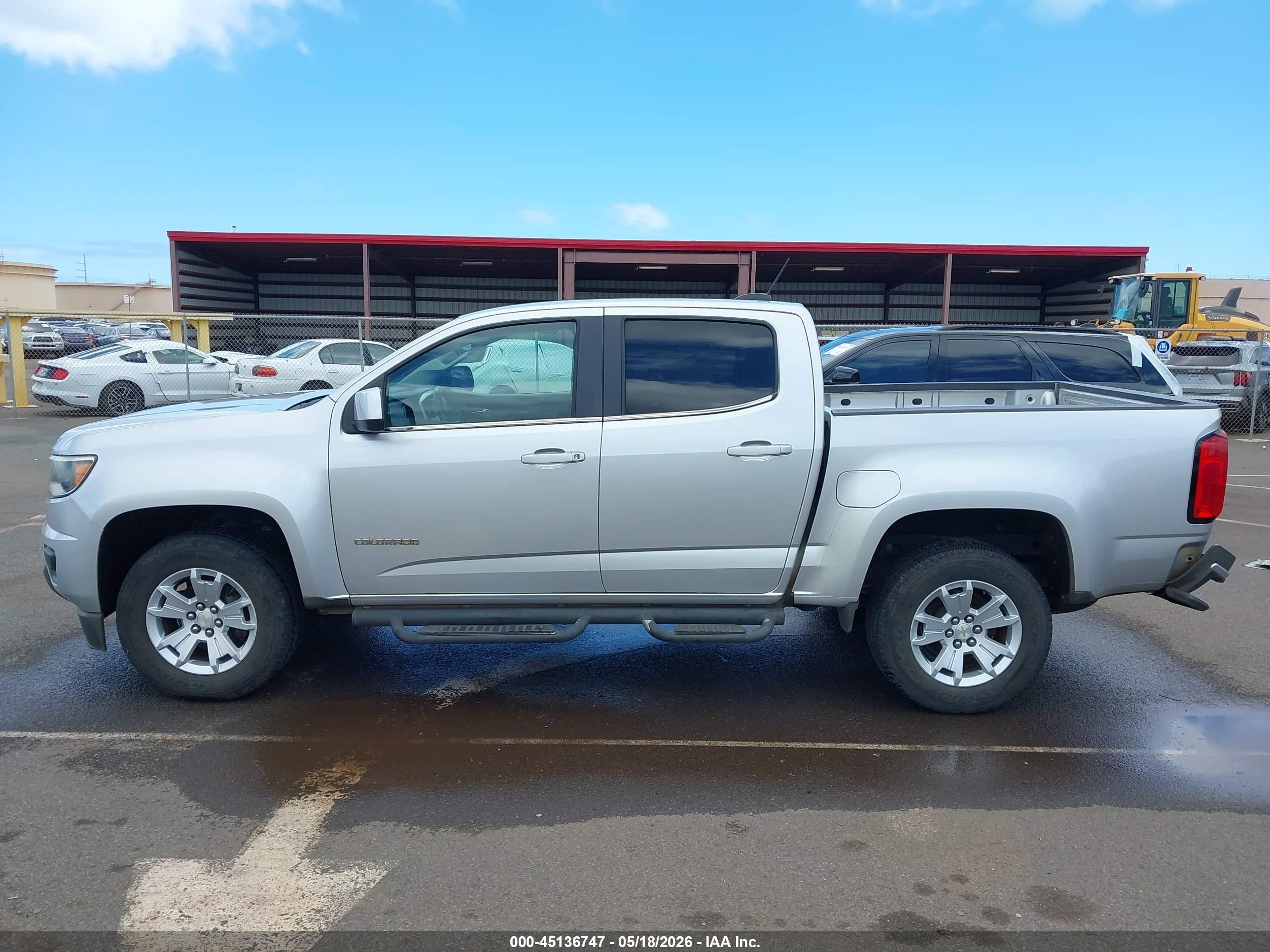 2015 Chevrolet Colorado Lt Silver vin: 1GCGSBE34F1208537