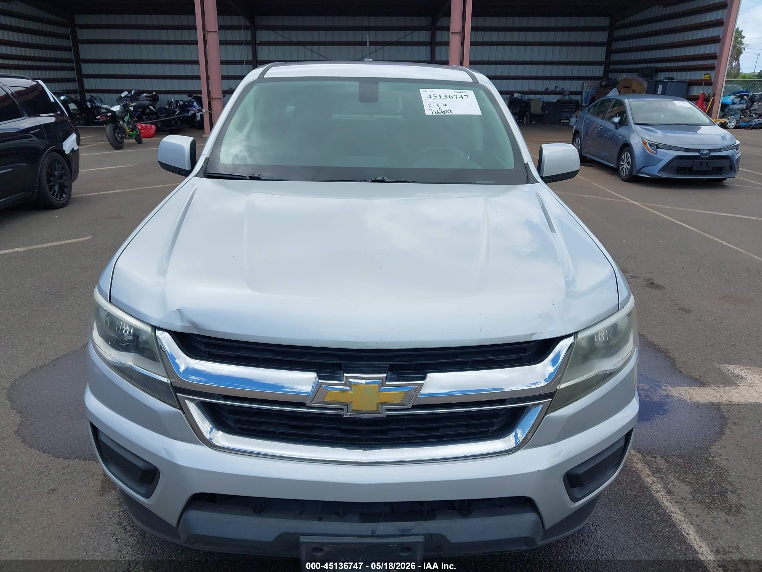 2015 Chevrolet Colorado Lt Silver vin: 1GCGSBE34F1208537