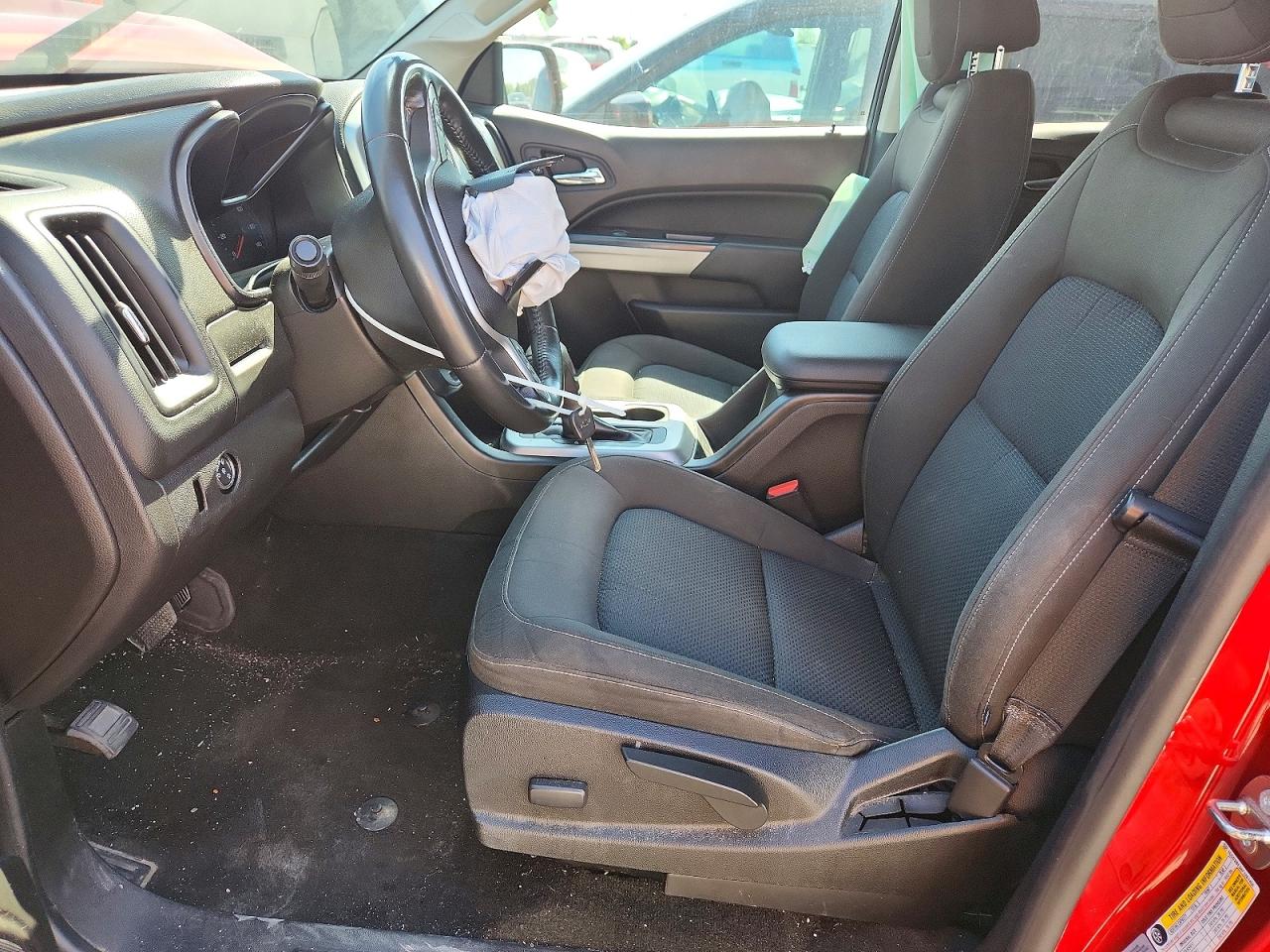 2015 Chevrolet Colorado Lt Red vin: 1GCGSBE34F1261450