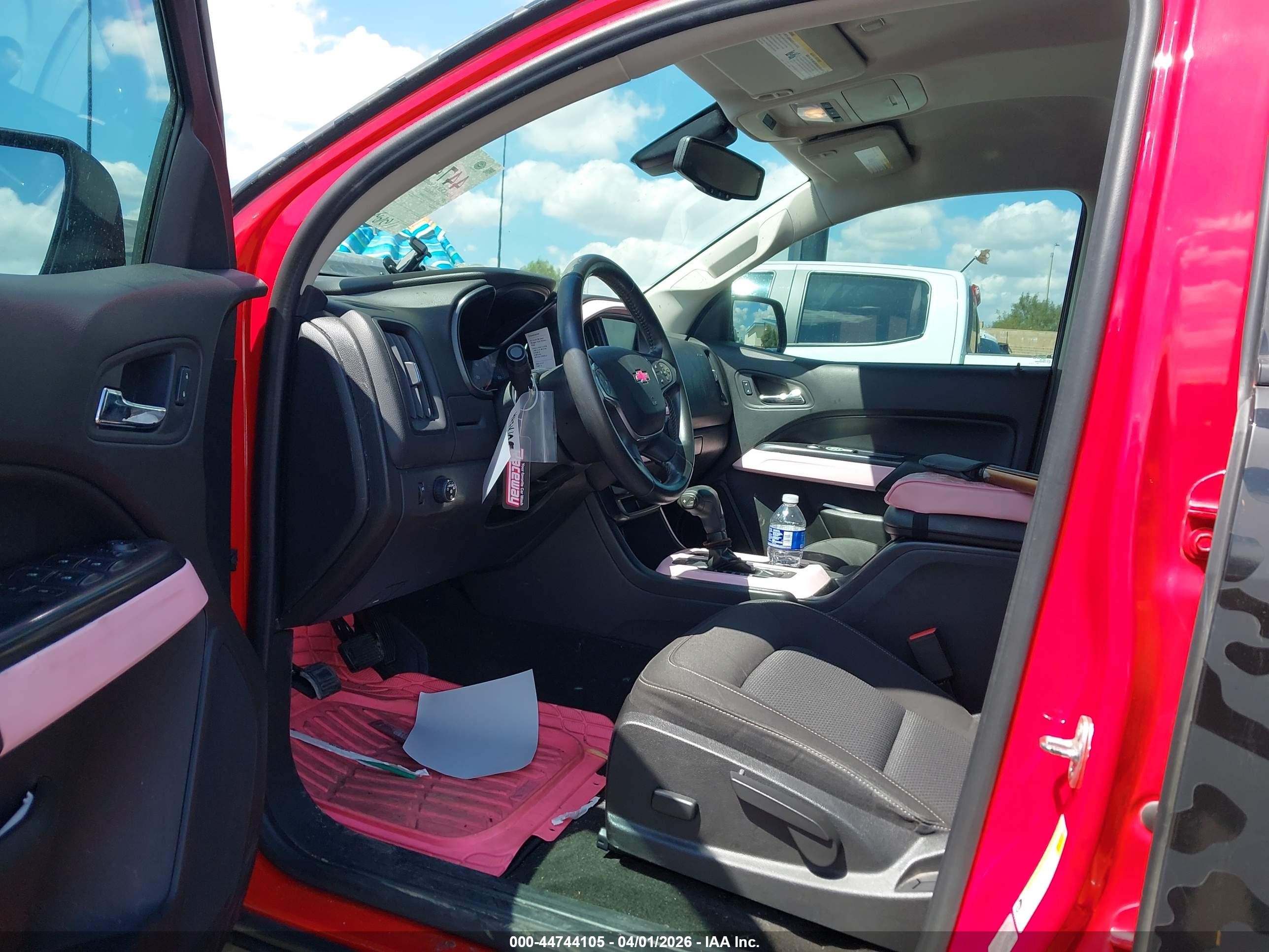 2015 Chevrolet Colorado Lt Black vin: 1GCGSBE35F1128888