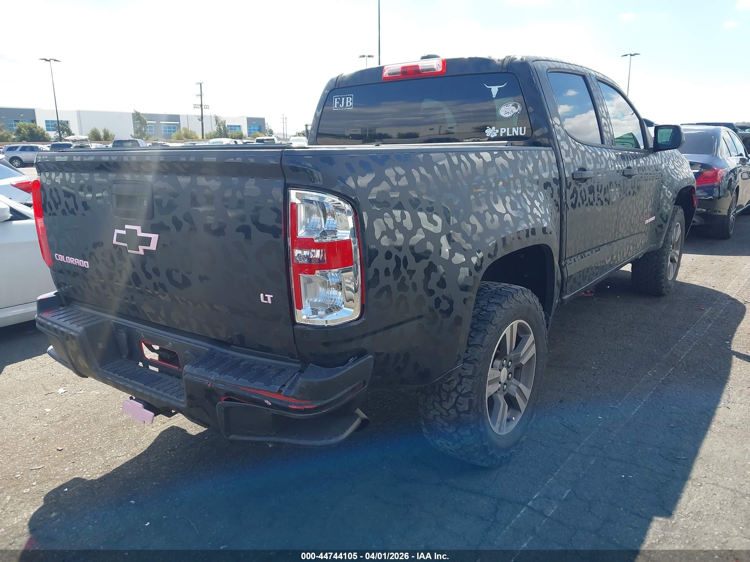 2015 Chevrolet Colorado Lt Black vin: 1GCGSBE35F1128888