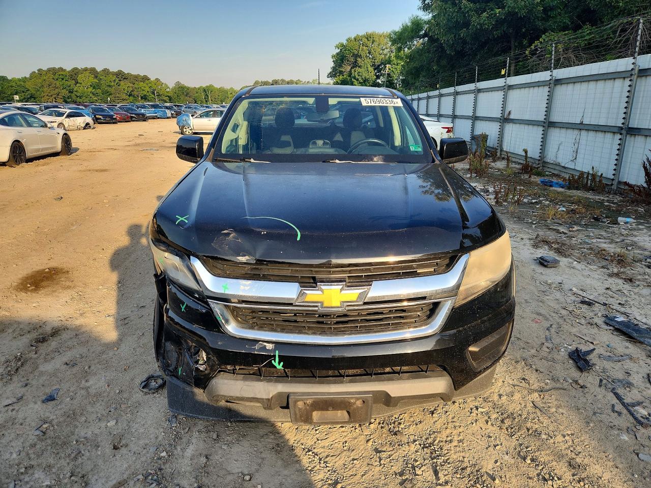 2015 Chevrolet Colorado Lt Black vin: 1GCGSBE35F1179808