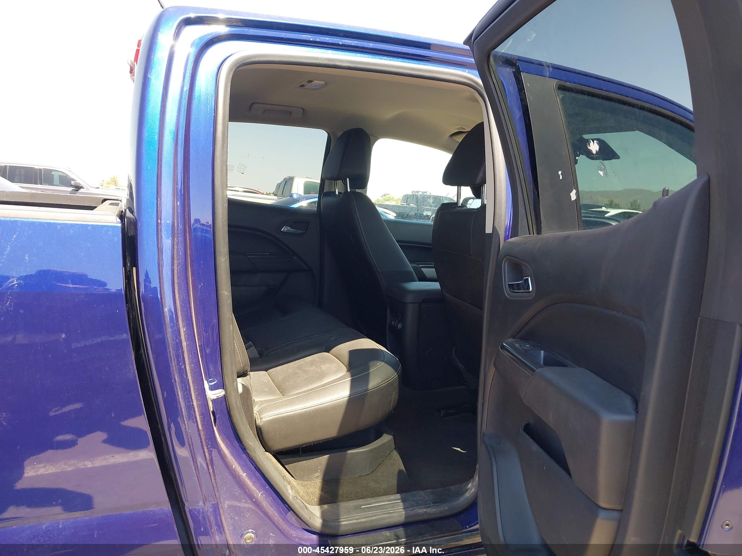 2015 Chevrolet Colorado Lt Blue vin: 1GCGSBE35F1250831