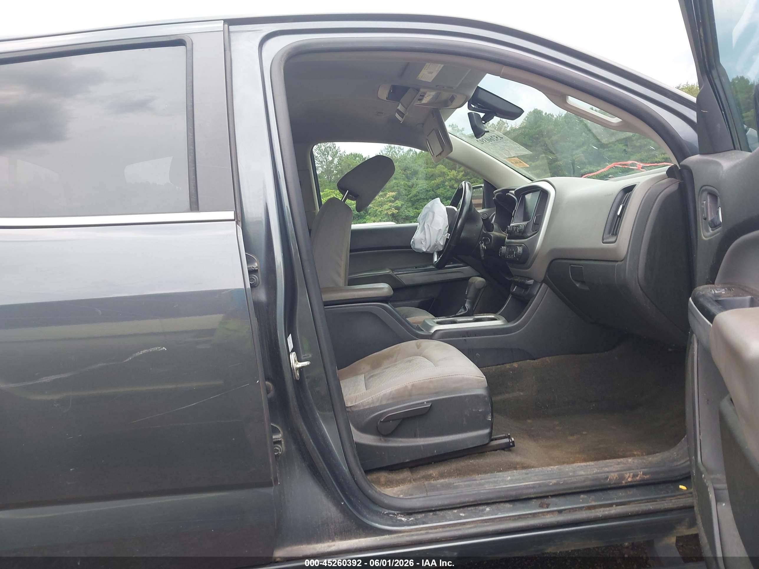 2015 Chevrolet Colorado Lt Gray vin: 1GCGSBE36F1274829