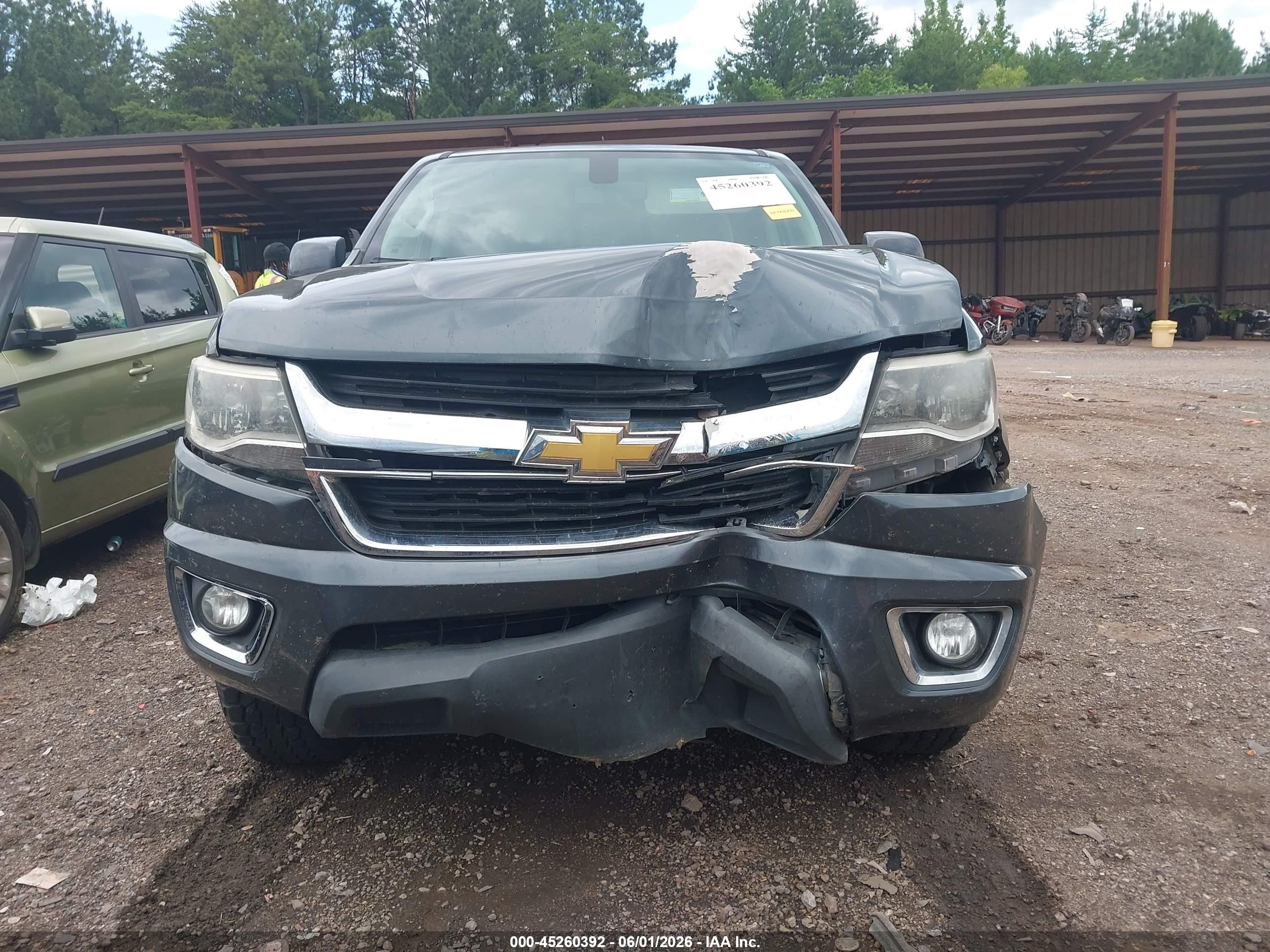 2015 Chevrolet Colorado Lt Gray vin: 1GCGSBE36F1274829