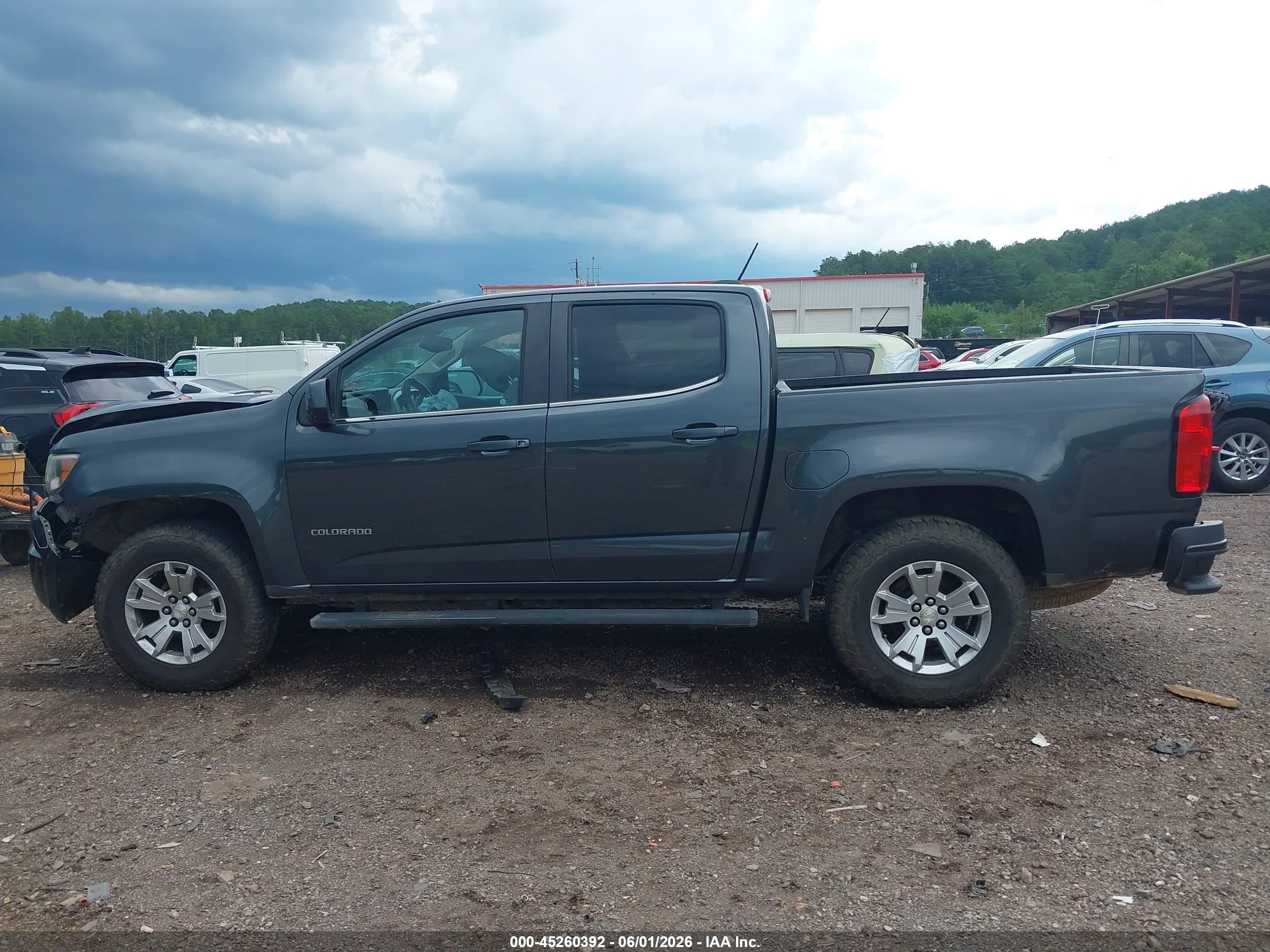 2015 Chevrolet Colorado Lt Gray vin: 1GCGSBE36F1274829