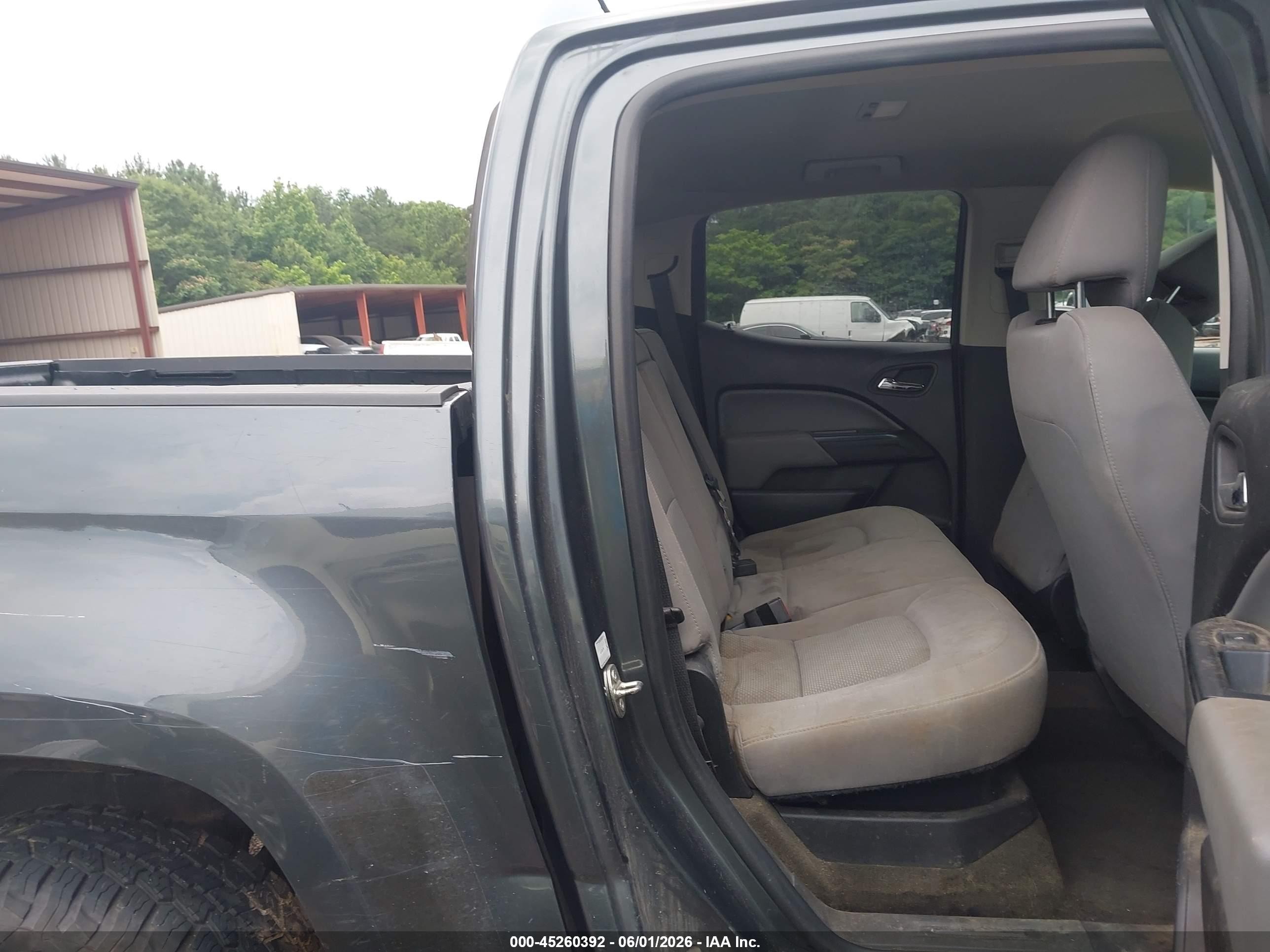 2015 Chevrolet Colorado Lt Gray vin: 1GCGSBE36F1274829