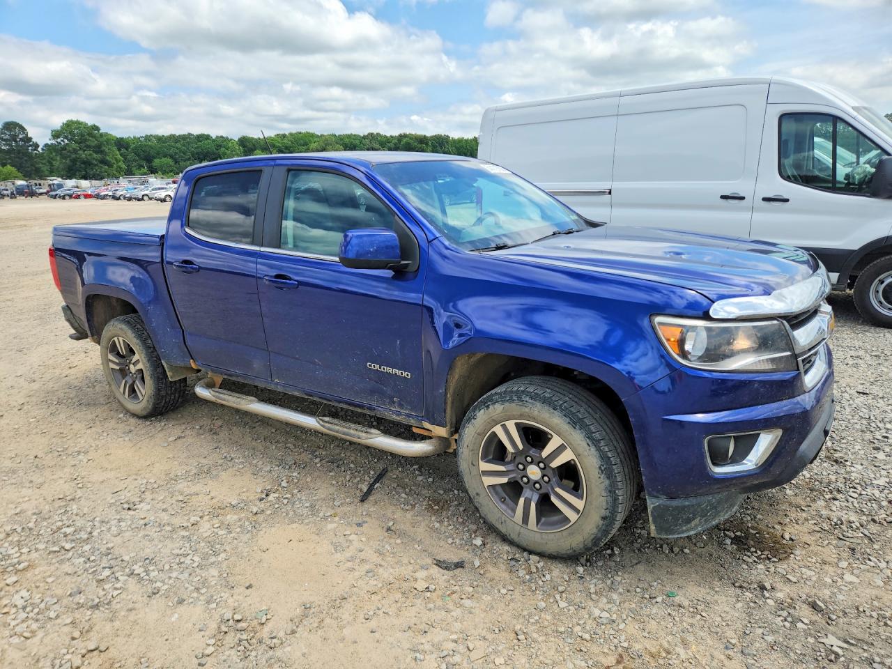 2015 Chevrolet Colorado Lt Синий vin: 1GCGSBE37F1267856