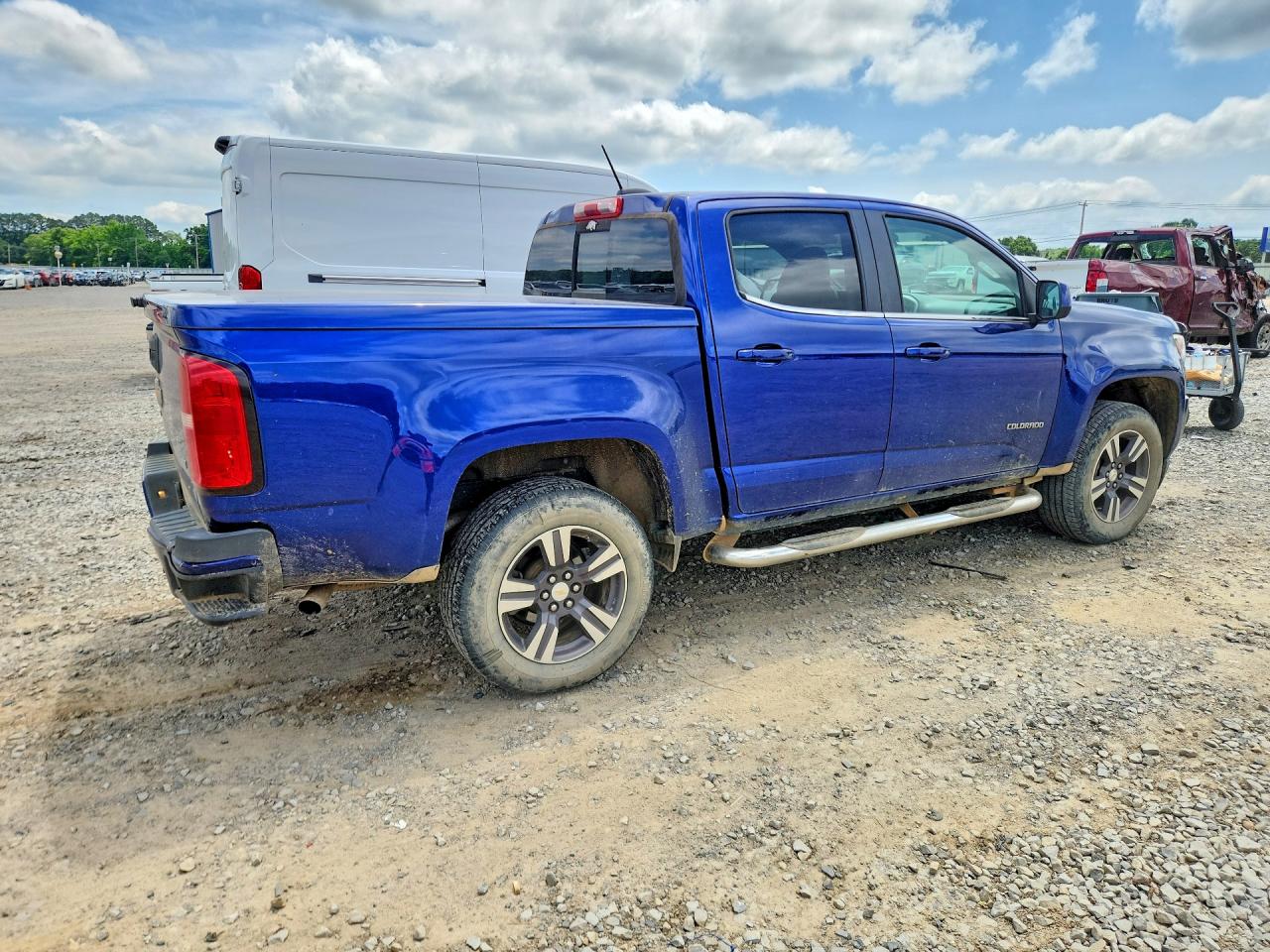 2015 Chevrolet Colorado Lt Синий vin: 1GCGSBE37F1267856