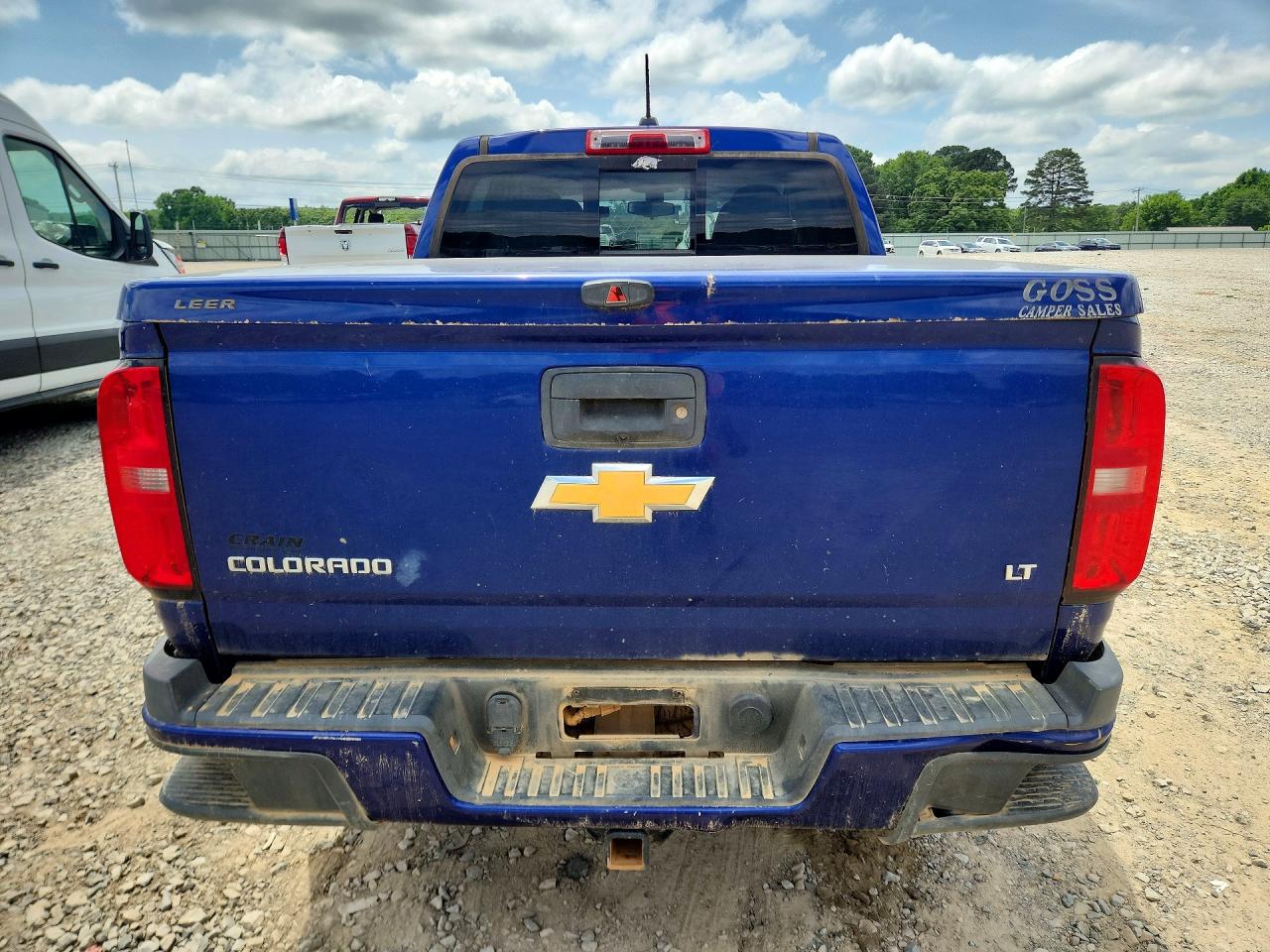 2015 Chevrolet Colorado Lt Синий vin: 1GCGSBE37F1267856