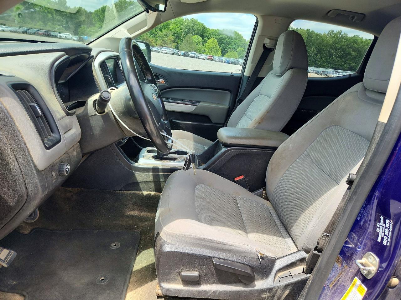 2015 Chevrolet Colorado Lt Синий vin: 1GCGSBE37F1267856
