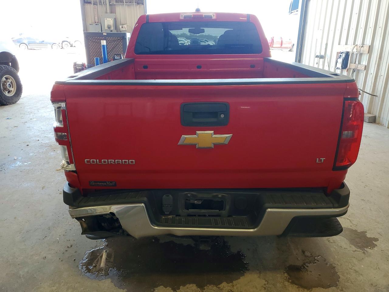 2015 Chevrolet Colorado Lt Red vin: 1GCGSBE39F1139425