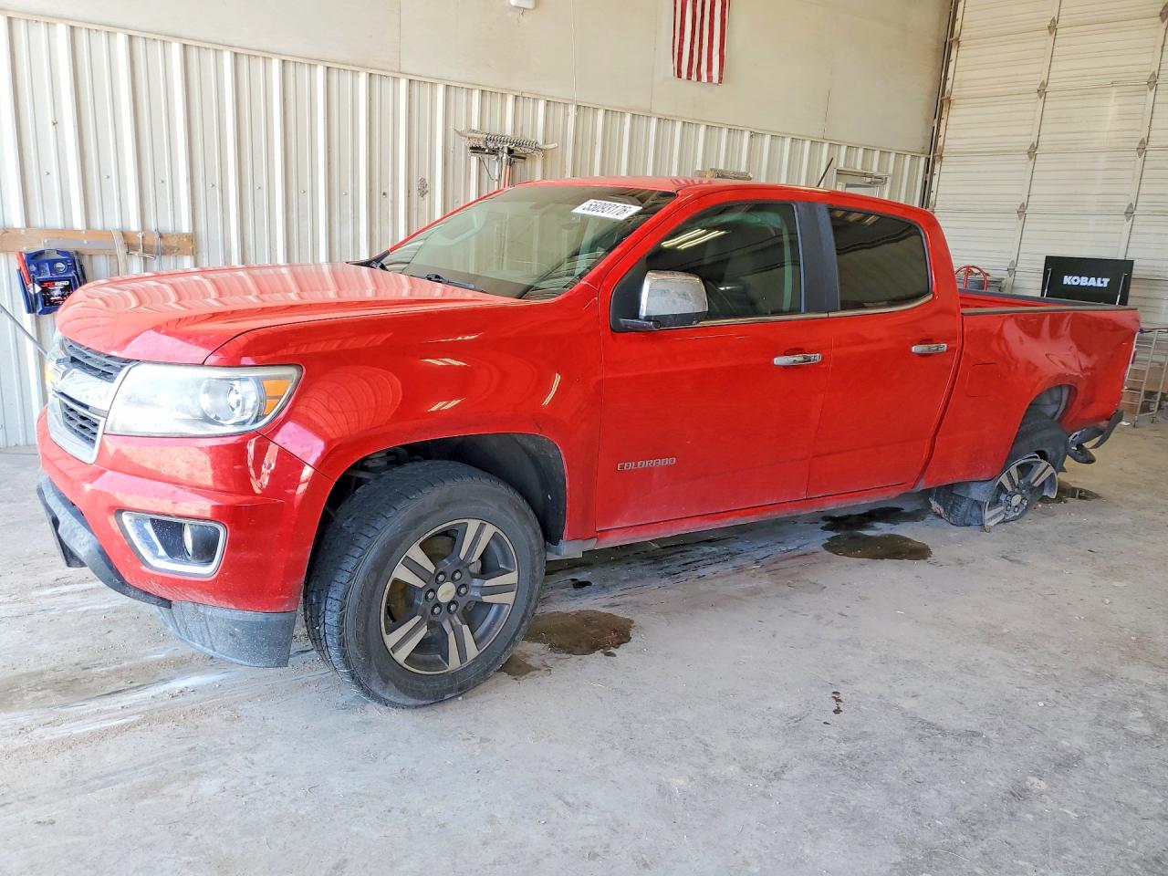 2015 Chevrolet Colorado Lt Red vin: 1GCGSBE39F1139425