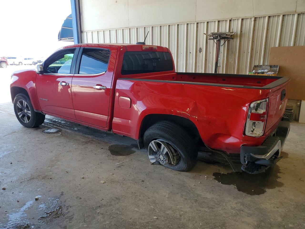 2015 Chevrolet Colorado Lt Red vin: 1GCGSBE39F1139425