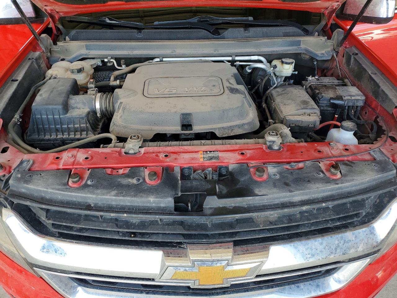 2015 Chevrolet Colorado Lt Red vin: 1GCGSBE39F1139425