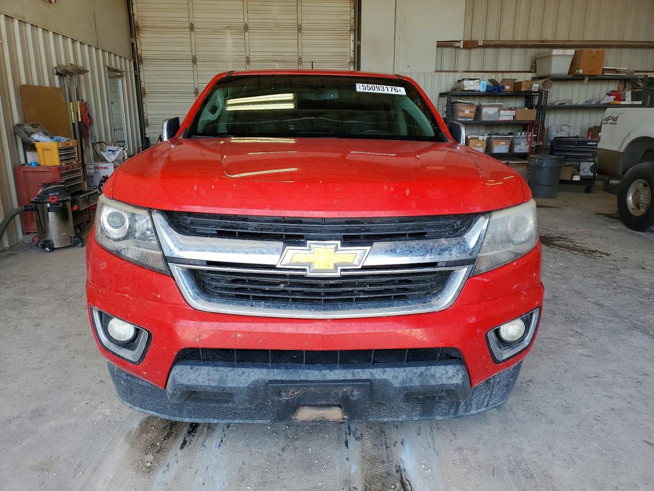 2015 Chevrolet Colorado Lt Red vin: 1GCGSBE39F1139425
