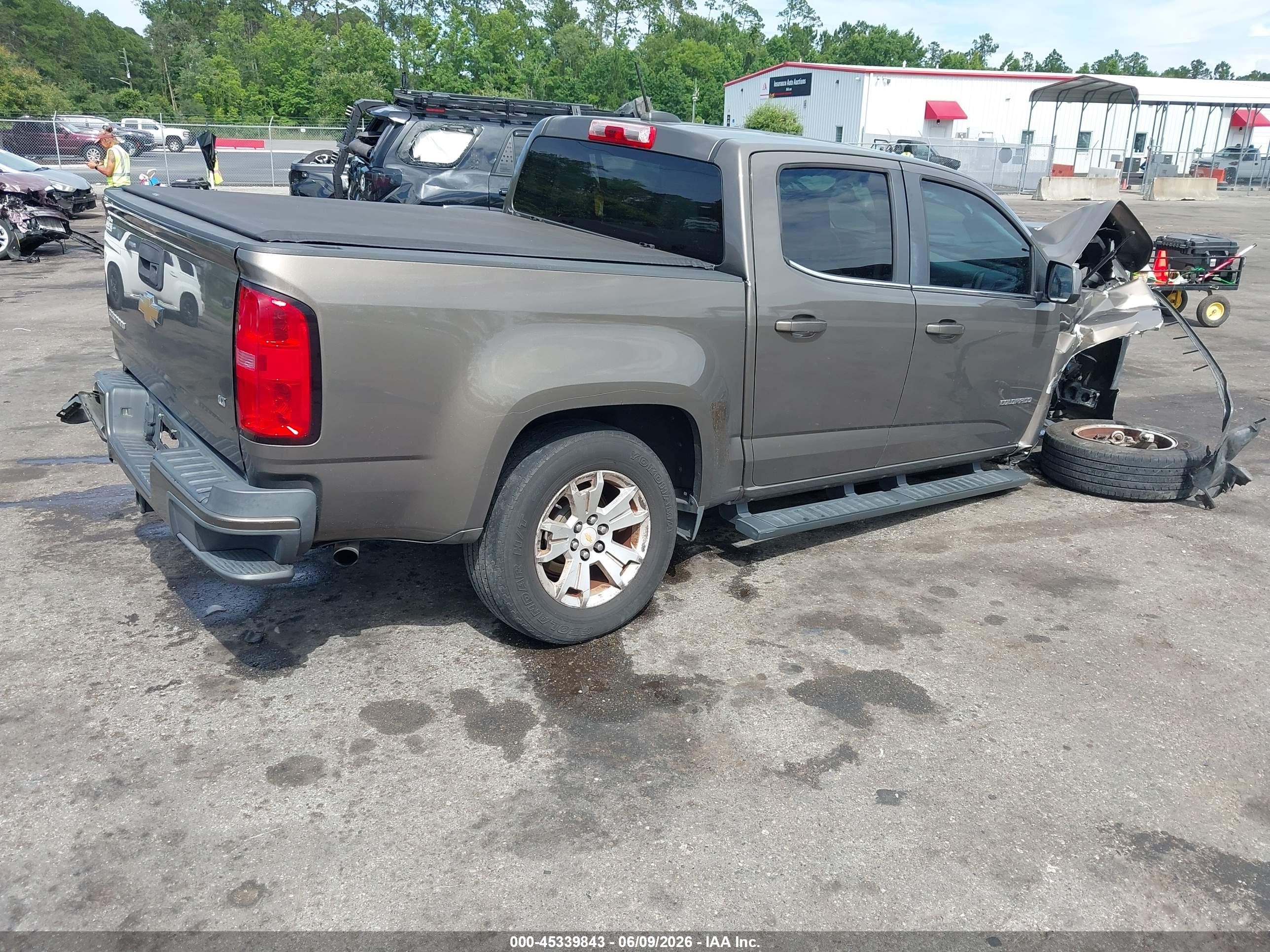 2015 Chevrolet Colorado 2wd Lt Gold vin: 1GCGSBE39F1167225