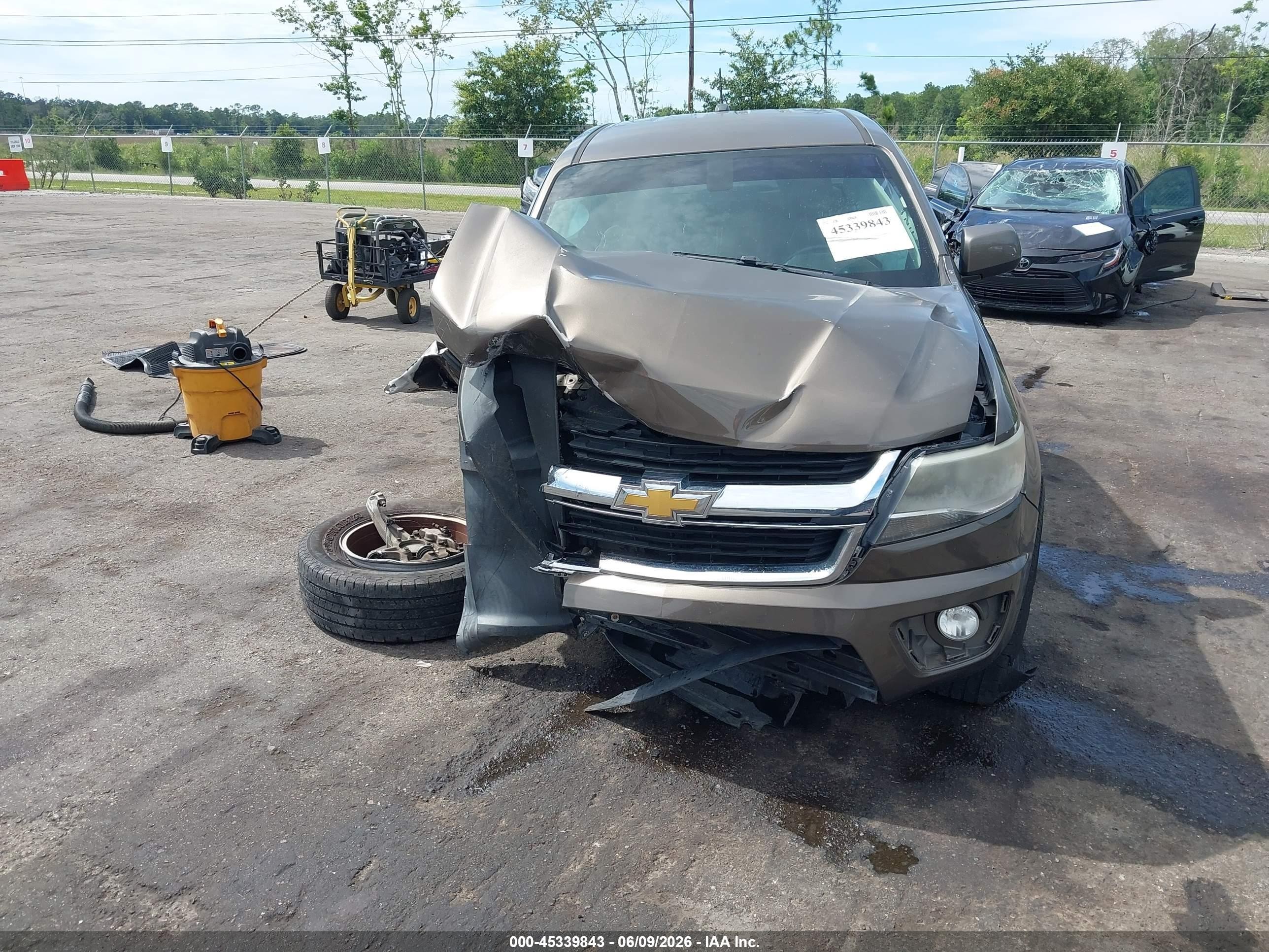 2015 Chevrolet Colorado 2wd Lt Gold vin: 1GCGSBE39F1167225