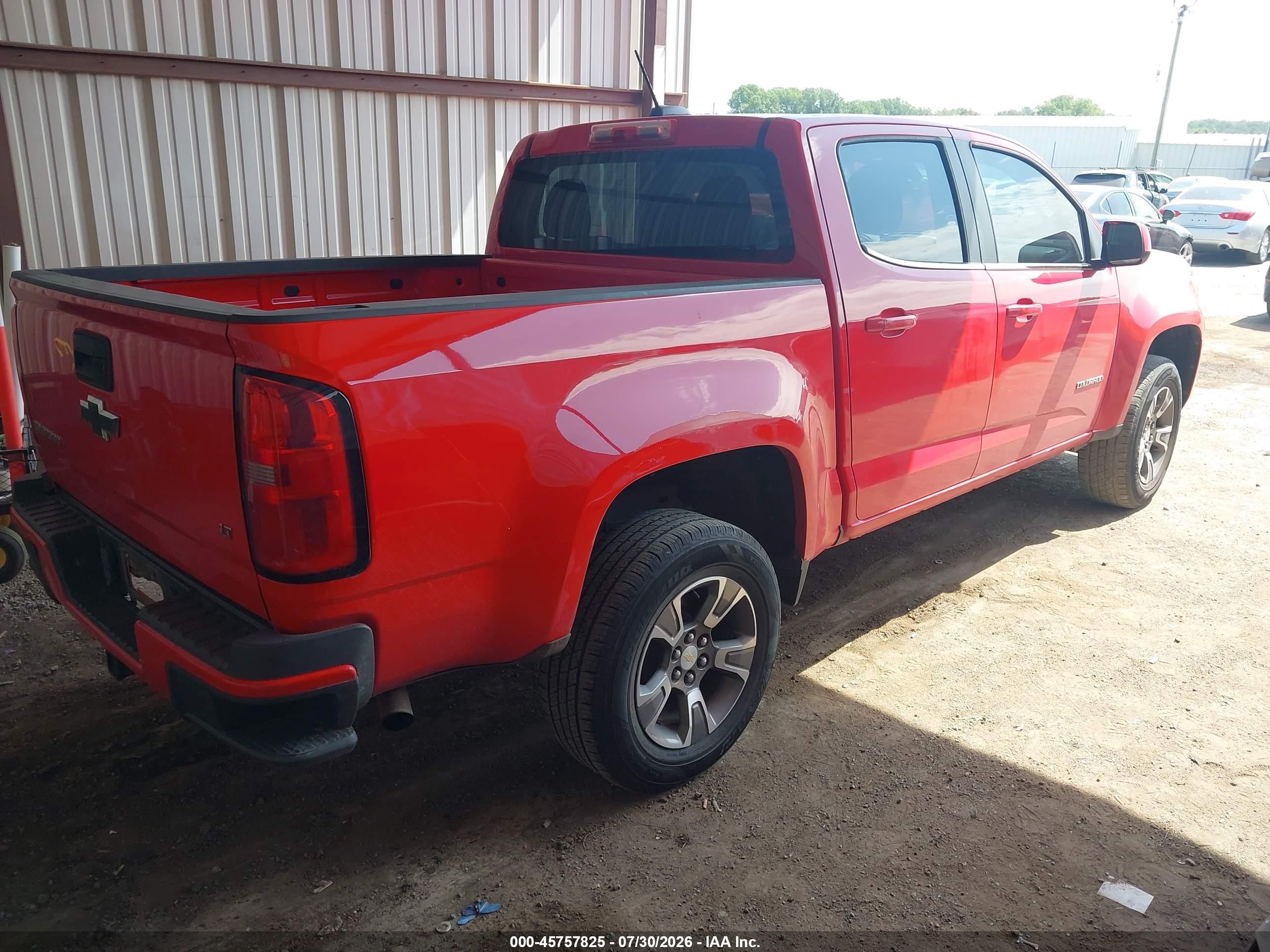 2015 Chevrolet Colorado 2wd Lt Red vin: 1GCGSBE3XF1132421