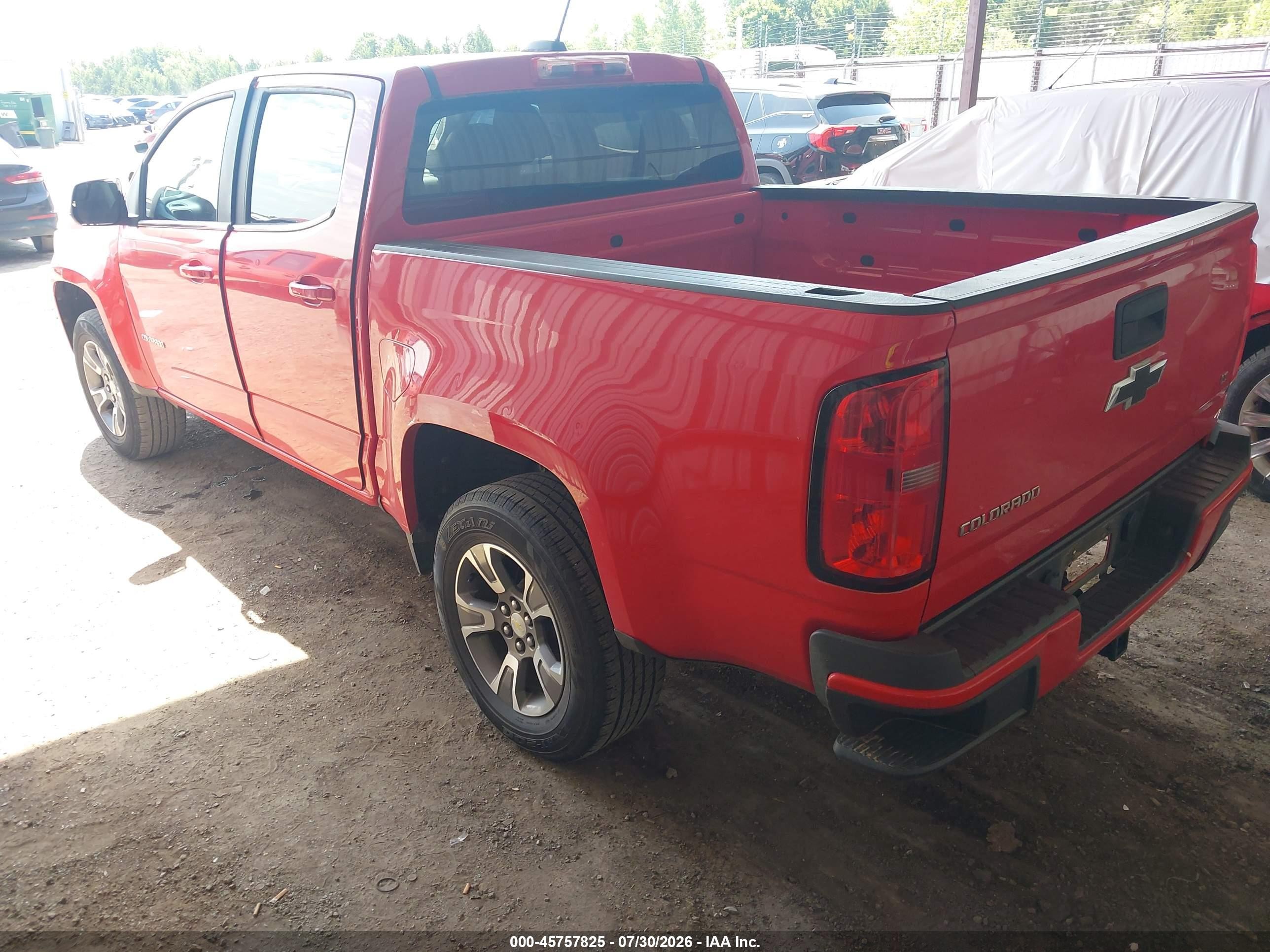 2015 Chevrolet Colorado 2wd Lt Red vin: 1GCGSBE3XF1132421