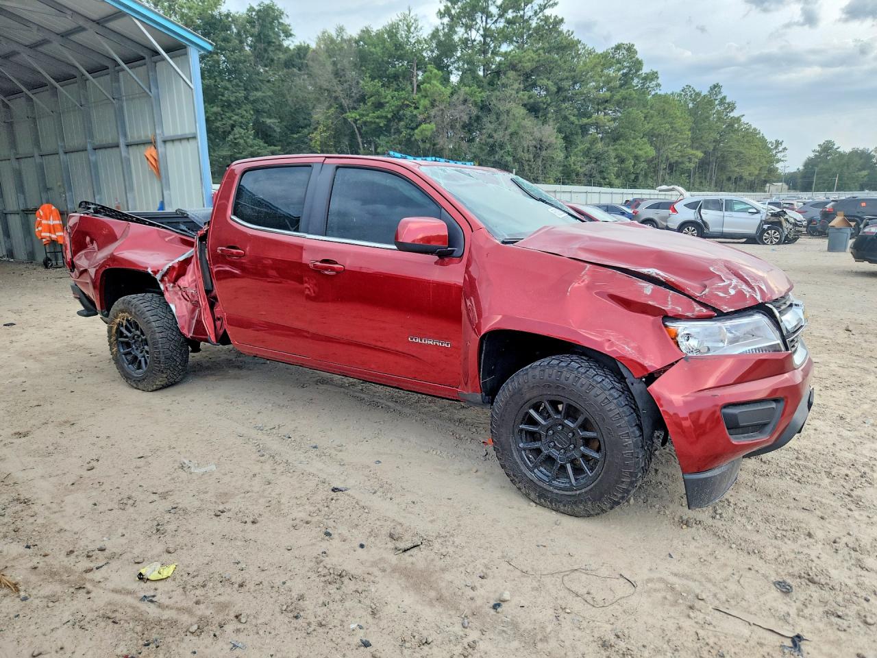 2015 Chevrolet Colorado Lt Красный vin: 1GCGSBE3XF1156539