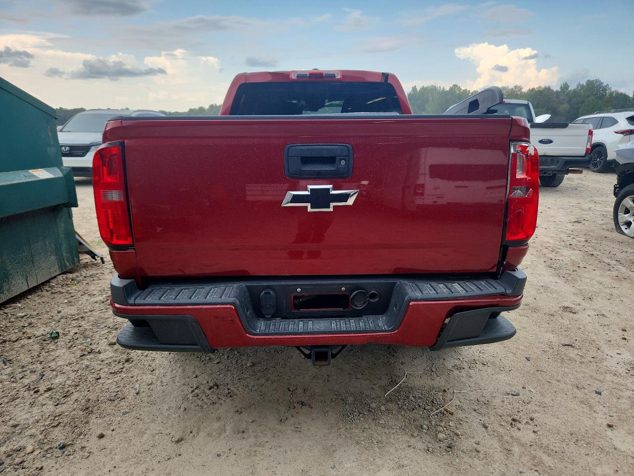 2015 Chevrolet Colorado Lt Красный vin: 1GCGSBE3XF1156539