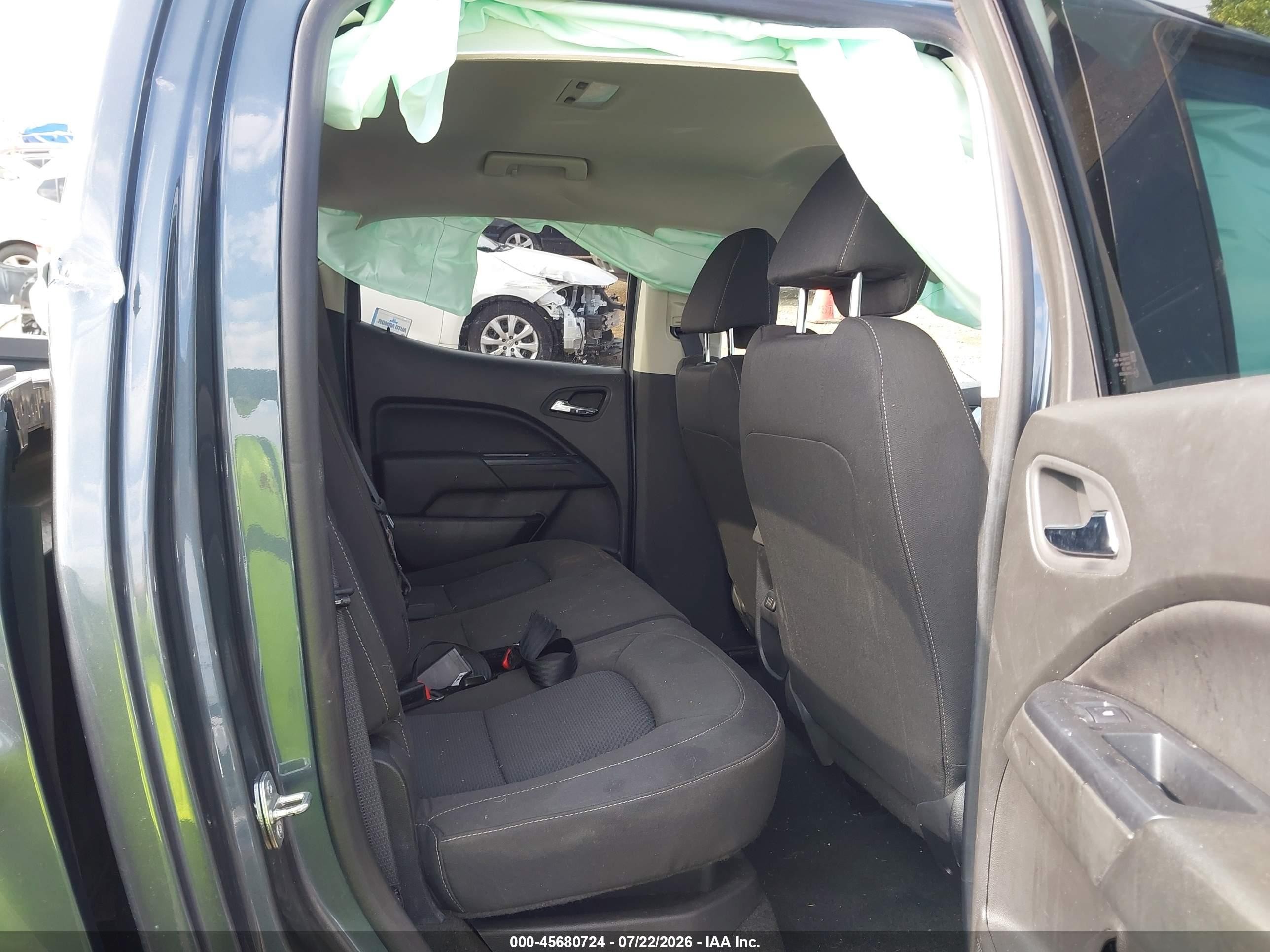 2015 Chevrolet Colorado 2wd Lt Серый vin: 1GCGSBEA0F1177561